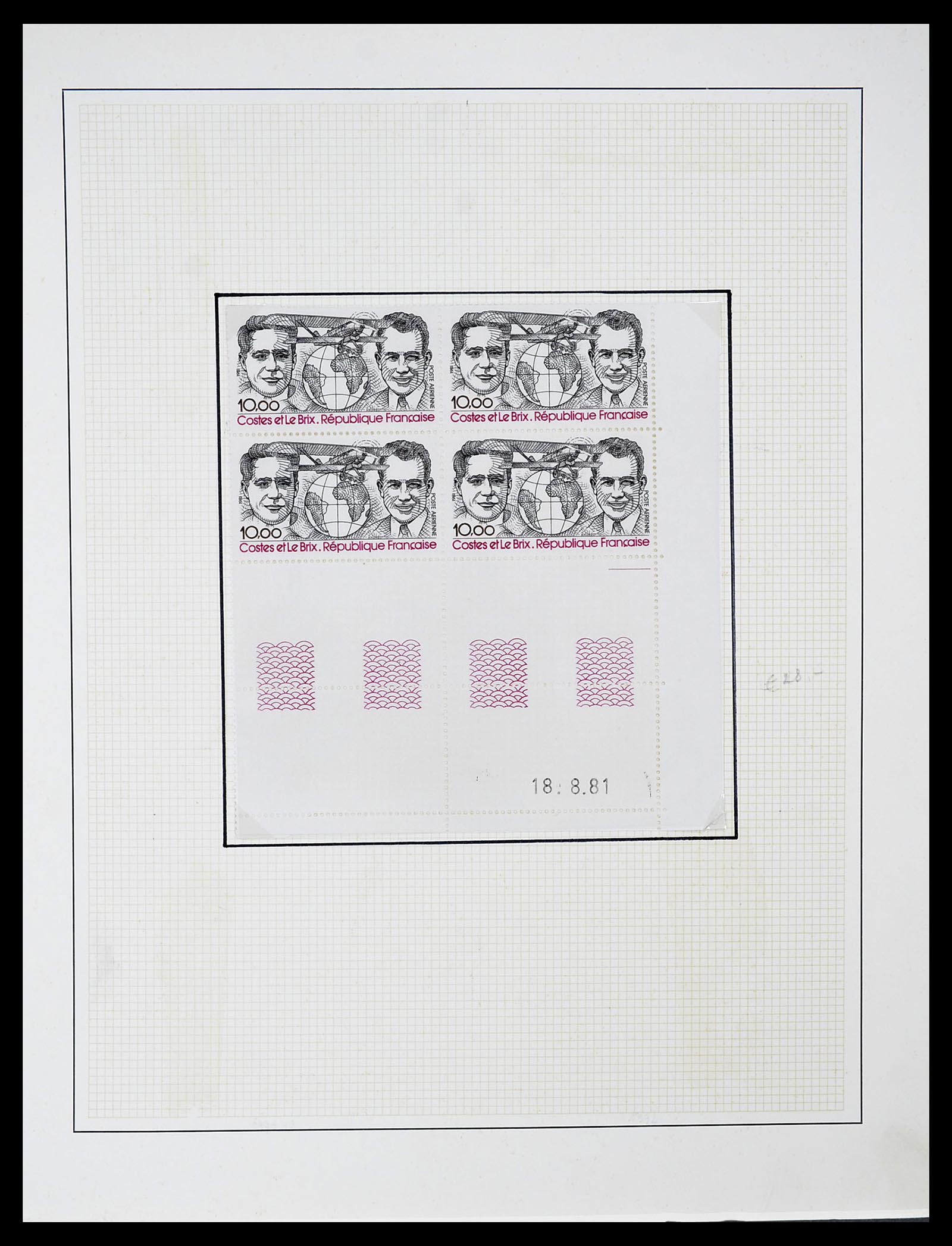 34656 055 - Postzegelverzameling 34656 Frankrijk 1849-1972.