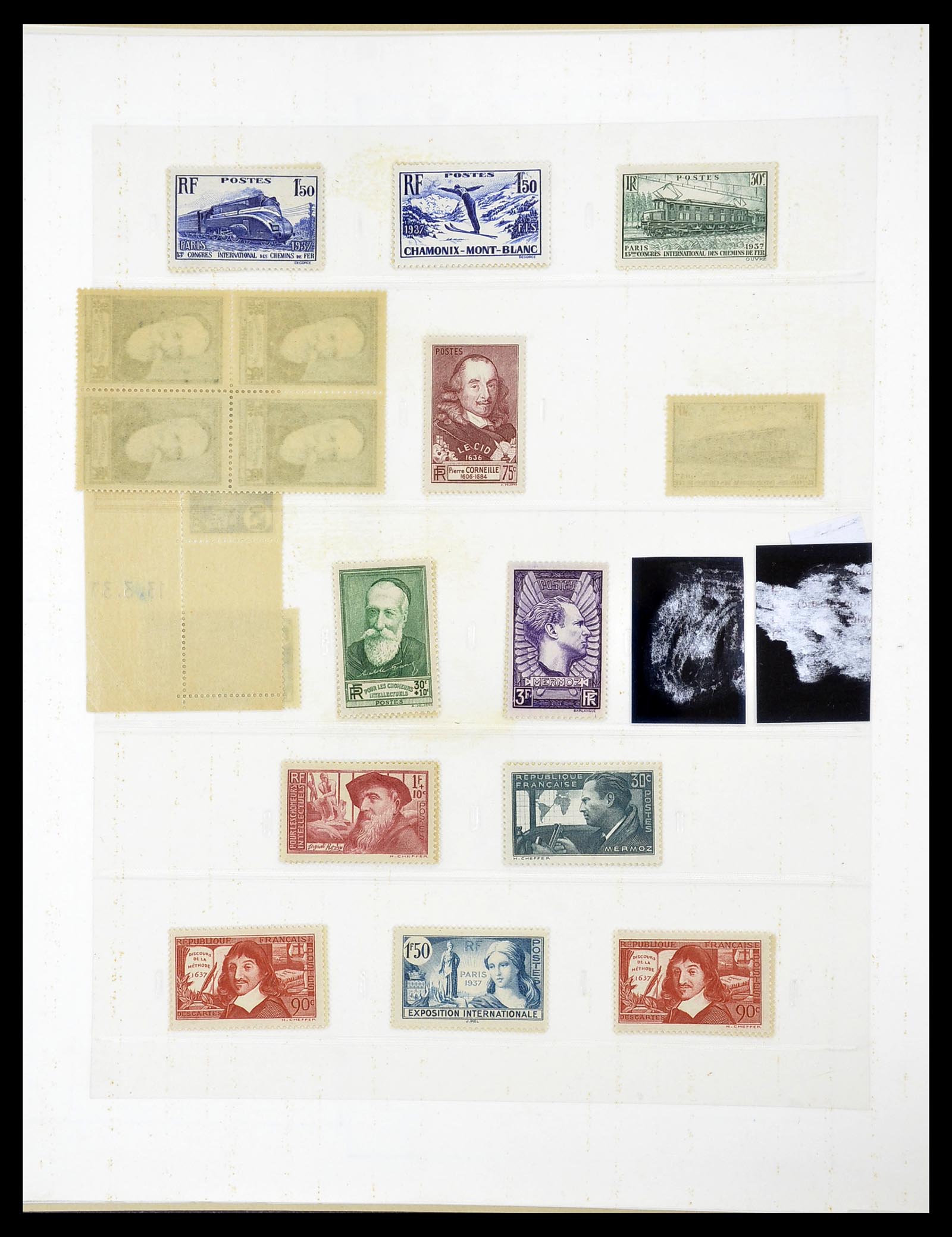 34656 058 - Postzegelverzameling 34656 Frankrijk 1849-1972.