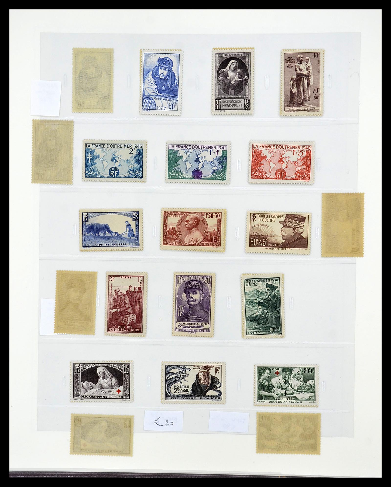 34656 085 - Postzegelverzameling 34656 Frankrijk 1849-1972.