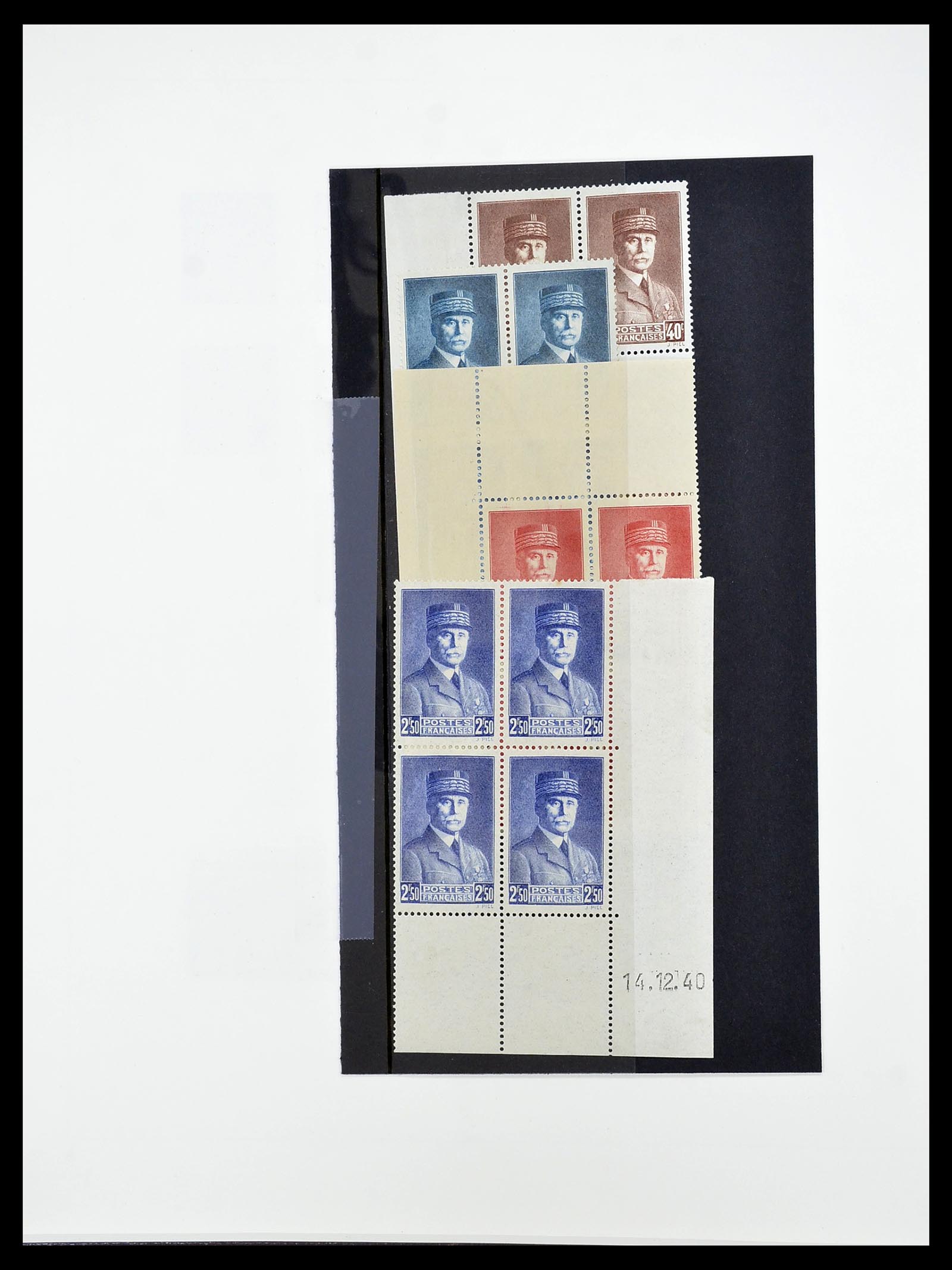 34656 094 - Postzegelverzameling 34656 Frankrijk 1849-1972.
