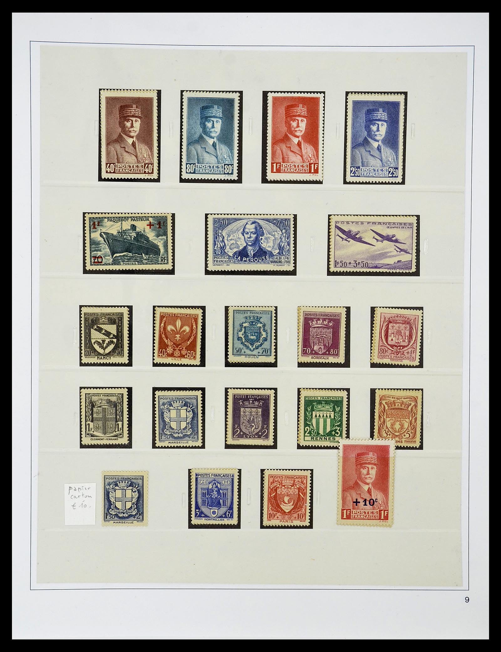 34656 095 - Postzegelverzameling 34656 Frankrijk 1849-1972.