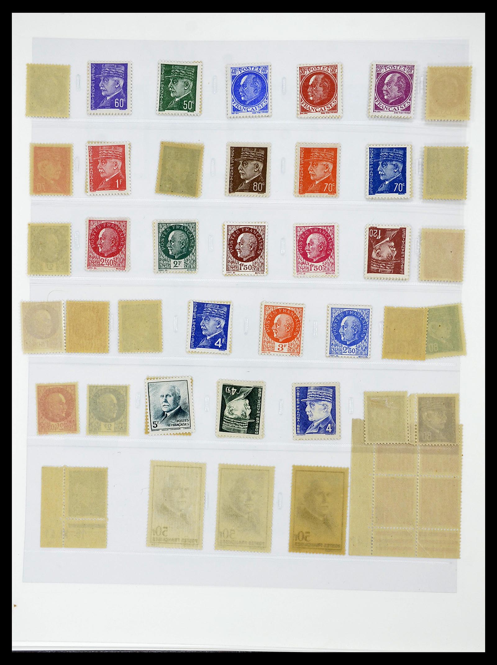 34656 098 - Postzegelverzameling 34656 Frankrijk 1849-1972.