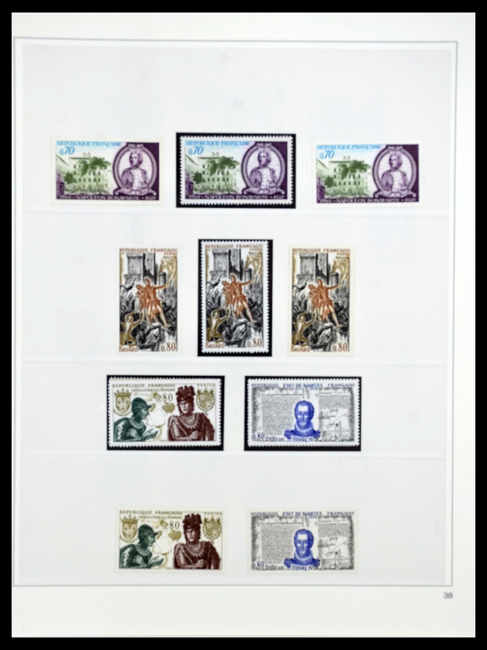 34656 302 - Postzegelverzameling 34656 Frankrijk 1849-1972.
