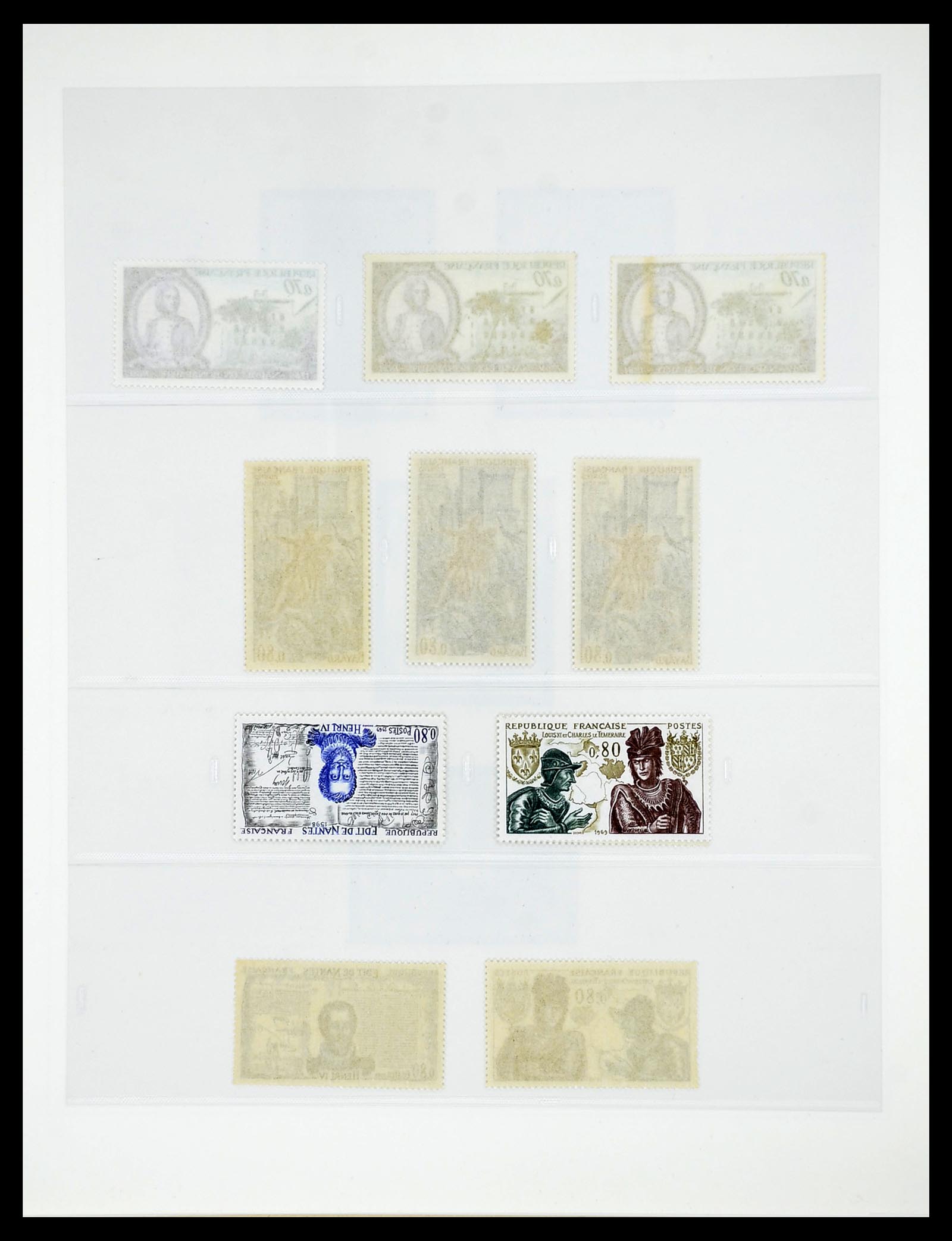 34656 303 - Postzegelverzameling 34656 Frankrijk 1849-1972.