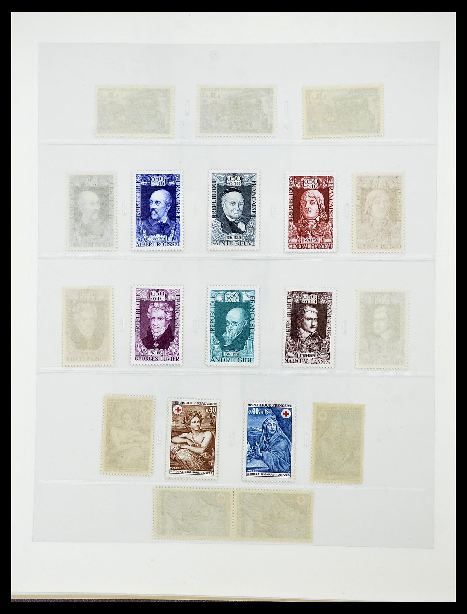 34656 305 - Postzegelverzameling 34656 Frankrijk 1849-1972.