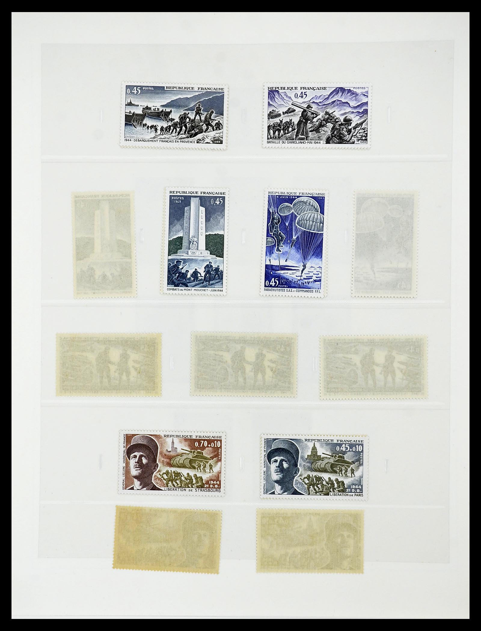 34656 307 - Postzegelverzameling 34656 Frankrijk 1849-1972.
