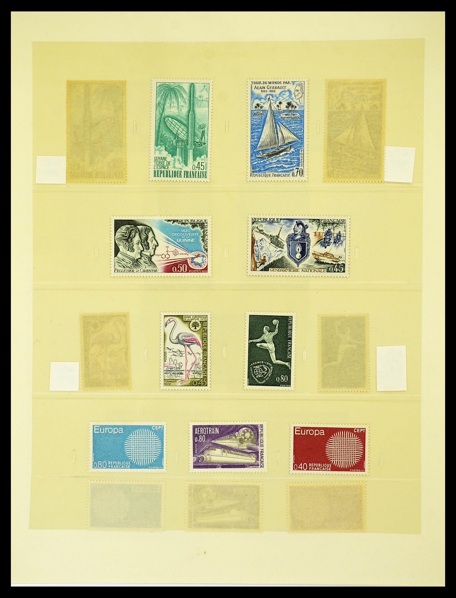34656 309 - Postzegelverzameling 34656 Frankrijk 1849-1972.