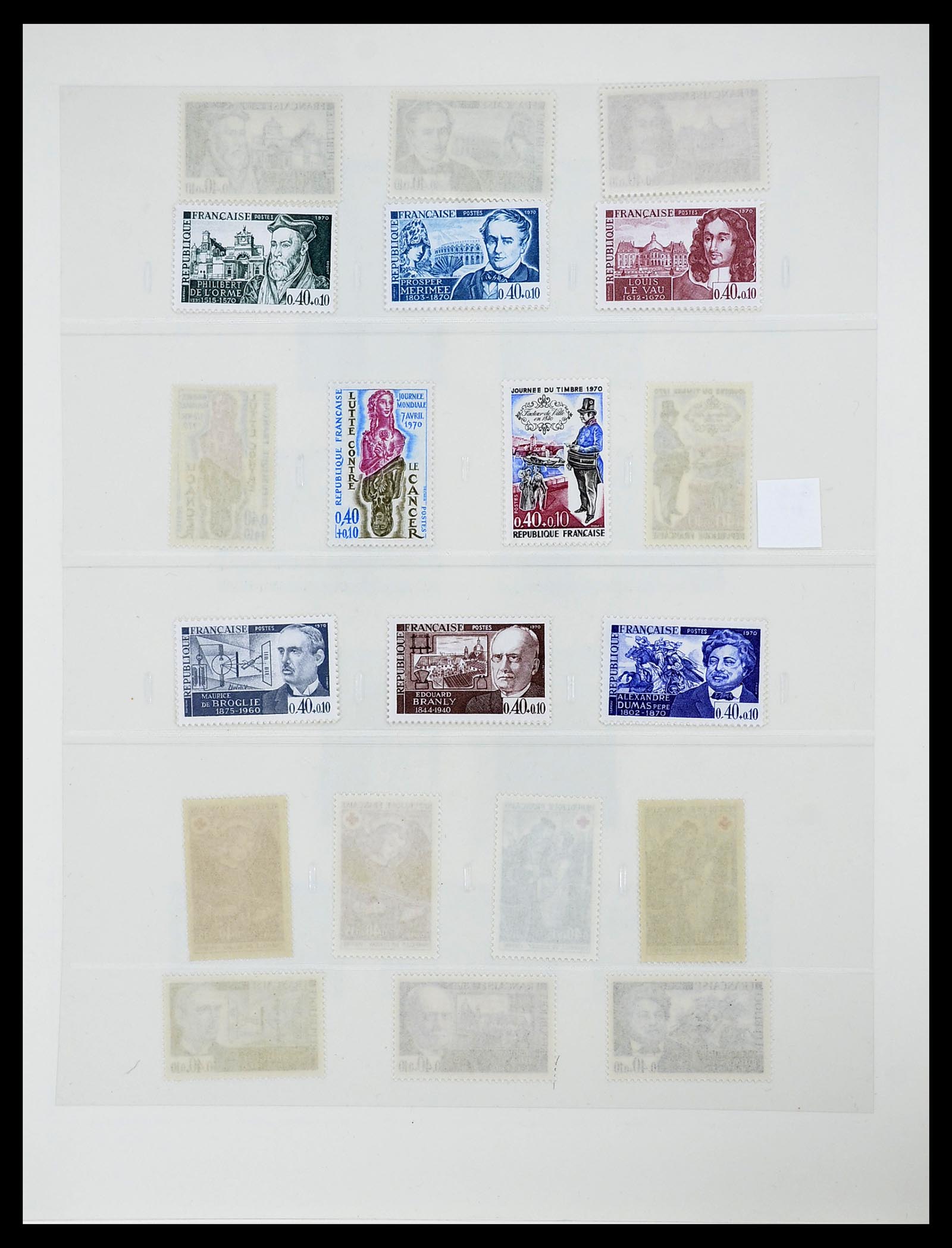 34656 311 - Postzegelverzameling 34656 Frankrijk 1849-1972.