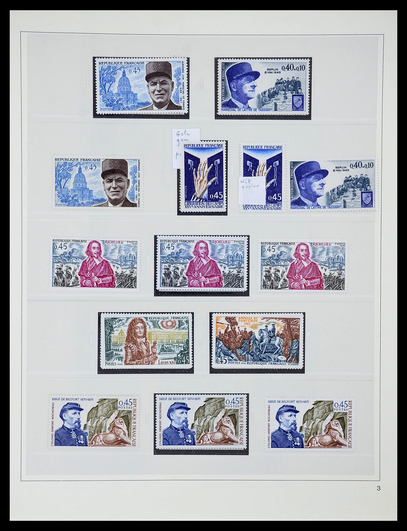 34656 312 - Postzegelverzameling 34656 Frankrijk 1849-1972.