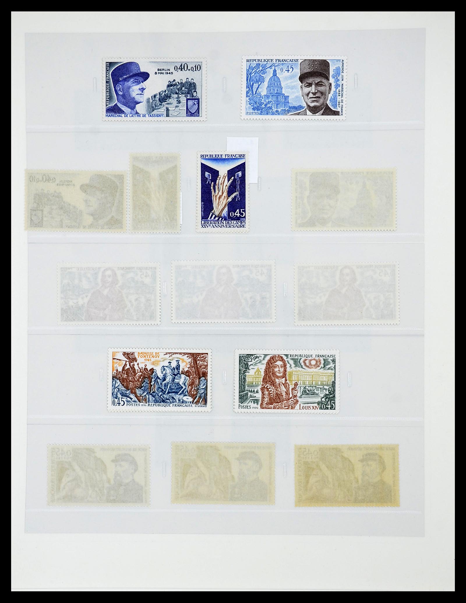 34656 313 - Postzegelverzameling 34656 Frankrijk 1849-1972.