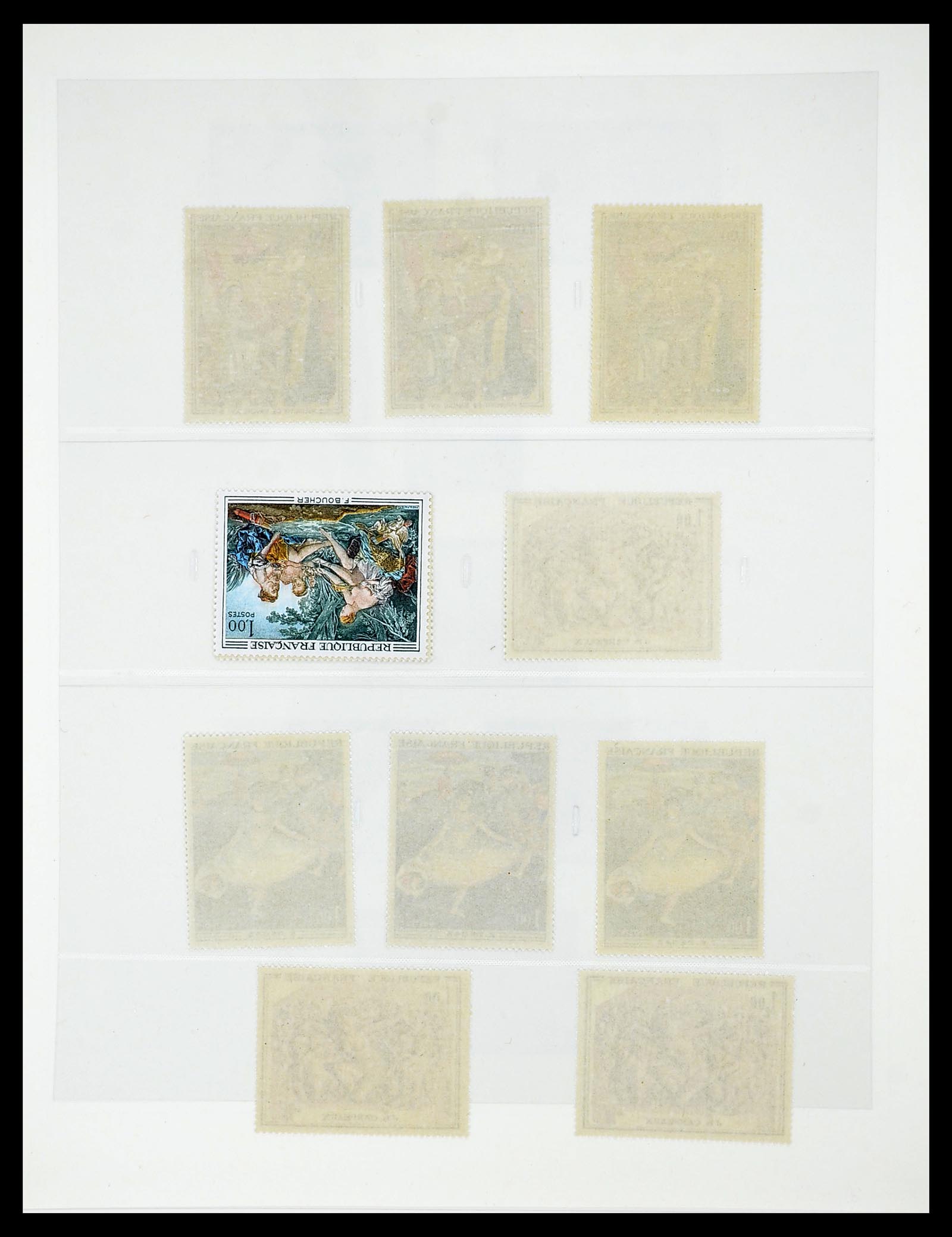 34656 315 - Postzegelverzameling 34656 Frankrijk 1849-1972.