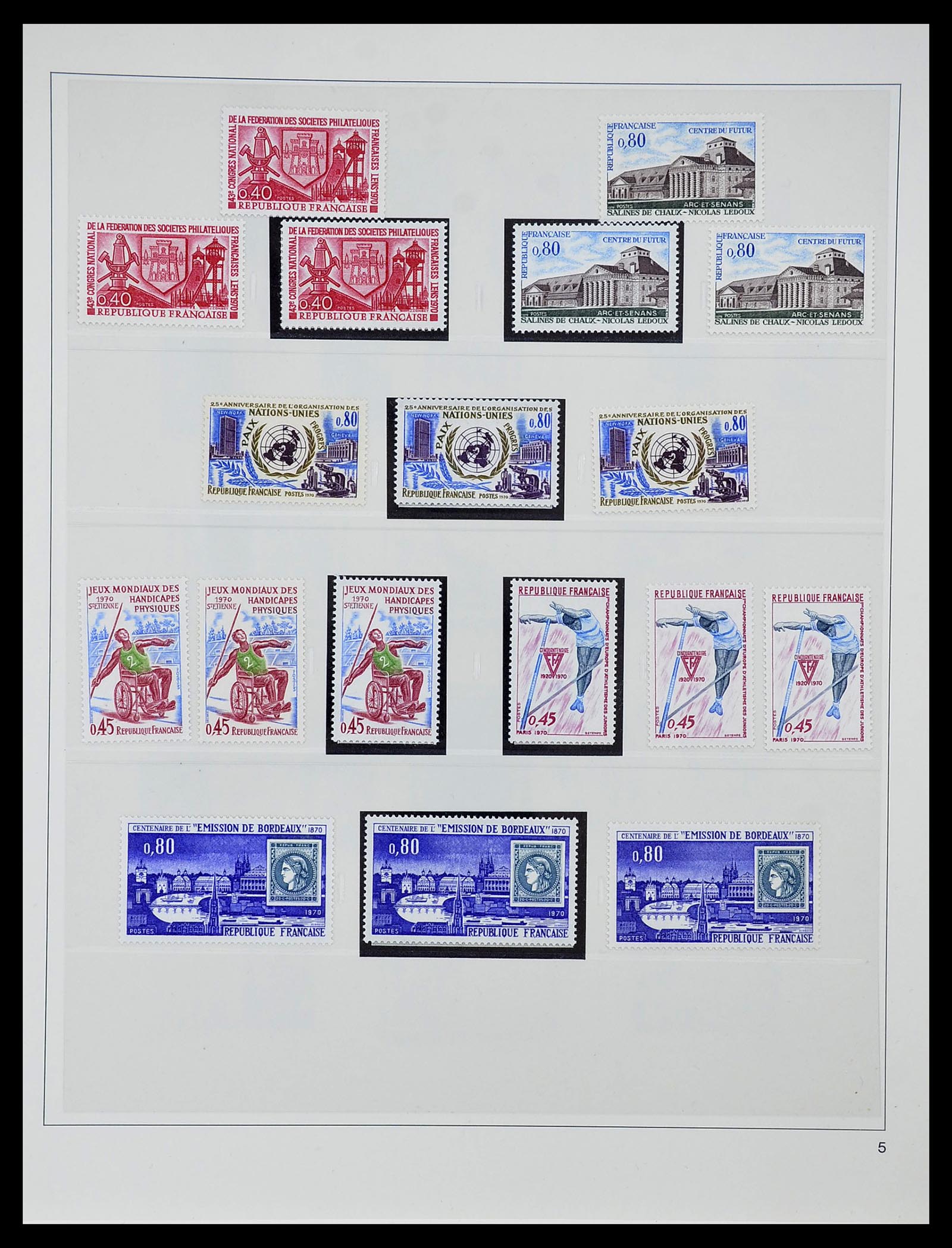 34656 316 - Postzegelverzameling 34656 Frankrijk 1849-1972.