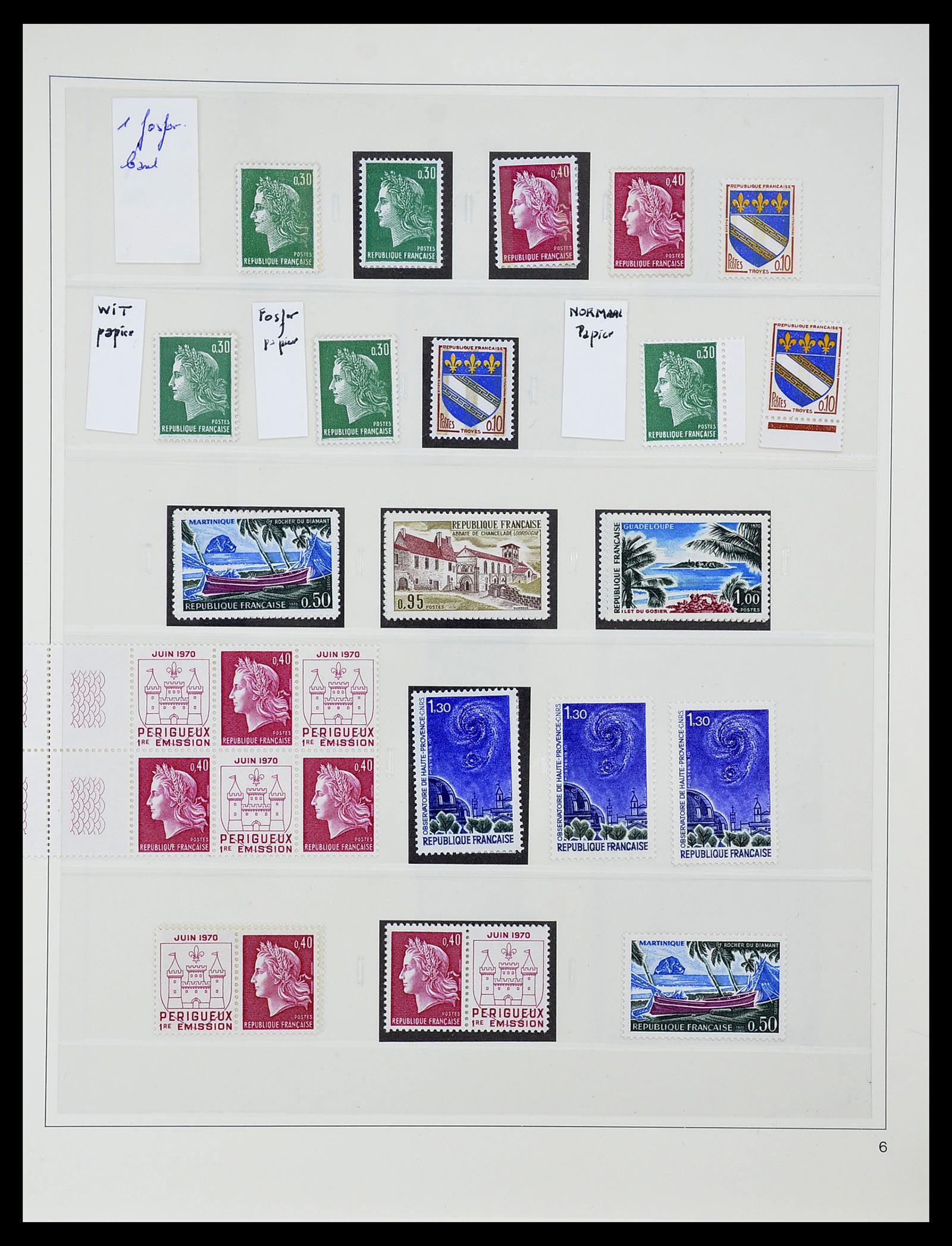 34656 317 - Postzegelverzameling 34656 Frankrijk 1849-1972.