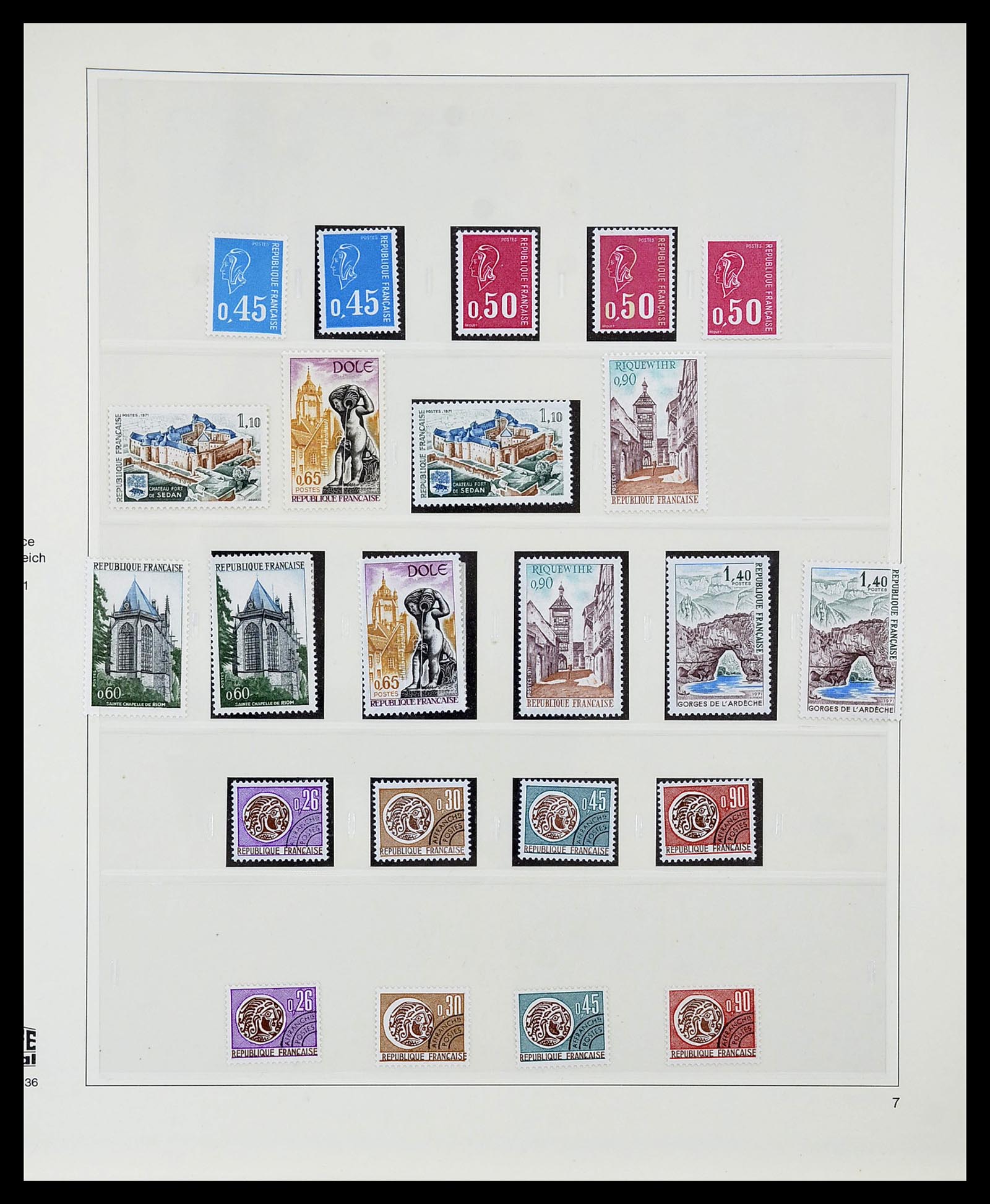 34656 322 - Stamp Collection 34656 France 1849-1972.