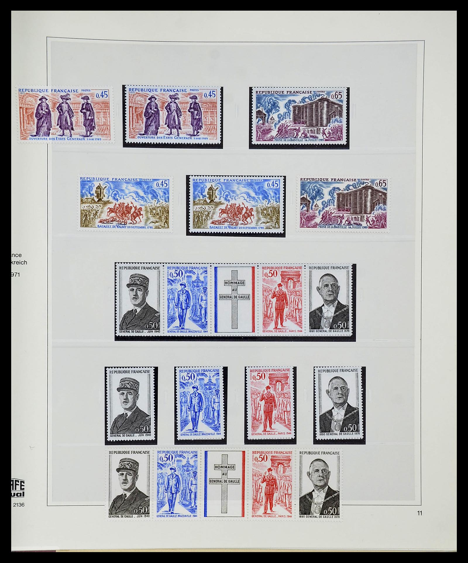 34656 333 - Postzegelverzameling 34656 Frankrijk 1849-1972.