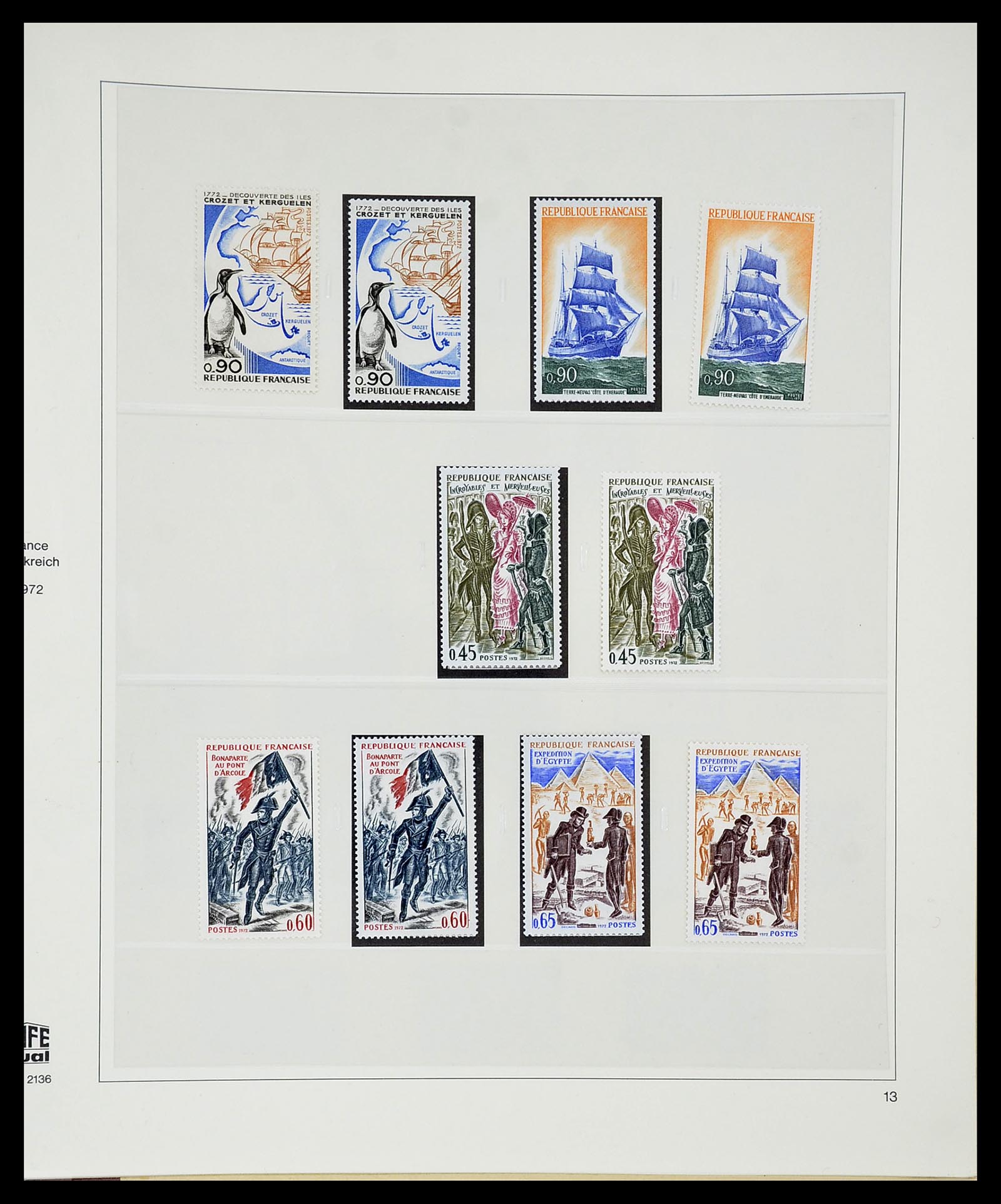 34656 337 - Postzegelverzameling 34656 Frankrijk 1849-1972.