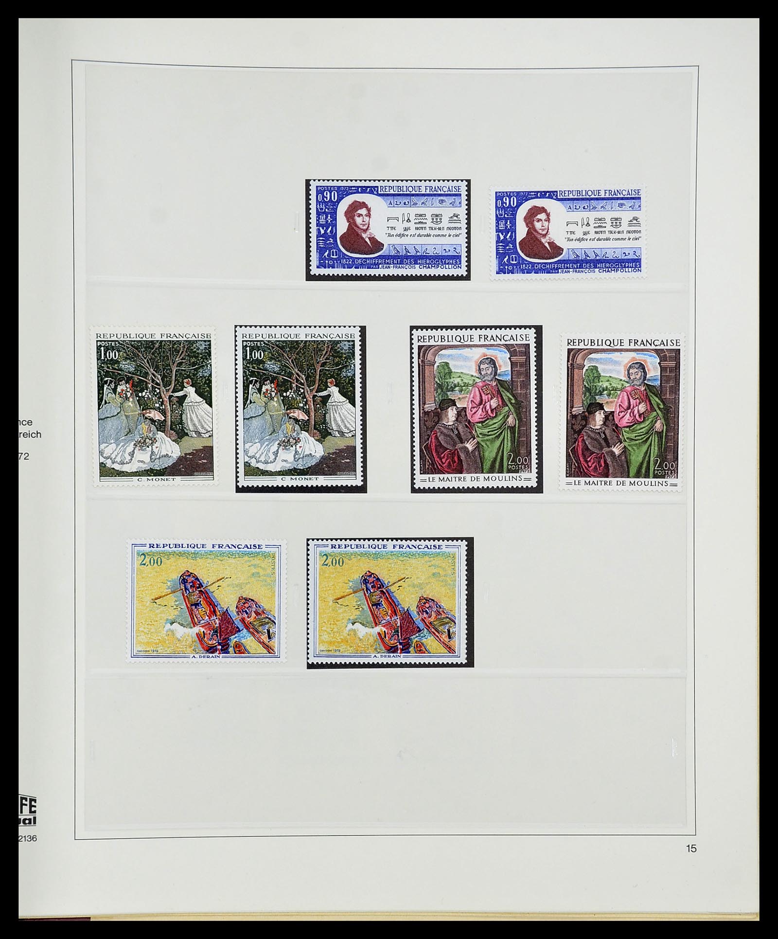34656 339 - Postzegelverzameling 34656 Frankrijk 1849-1972.