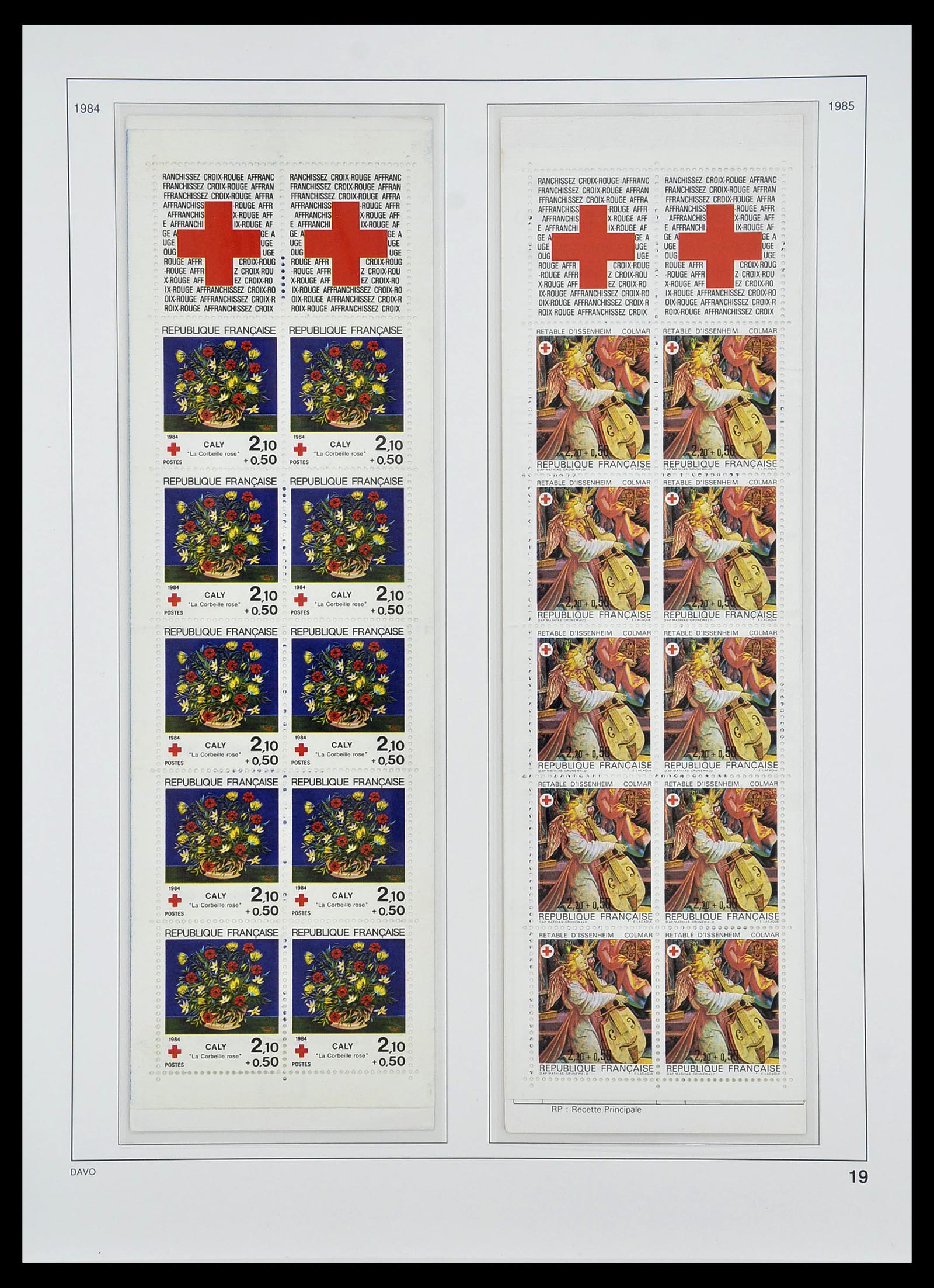 34657 019 - Postzegelverzameling 34657 Frankrijk postzegelboekjes 1952-2011.