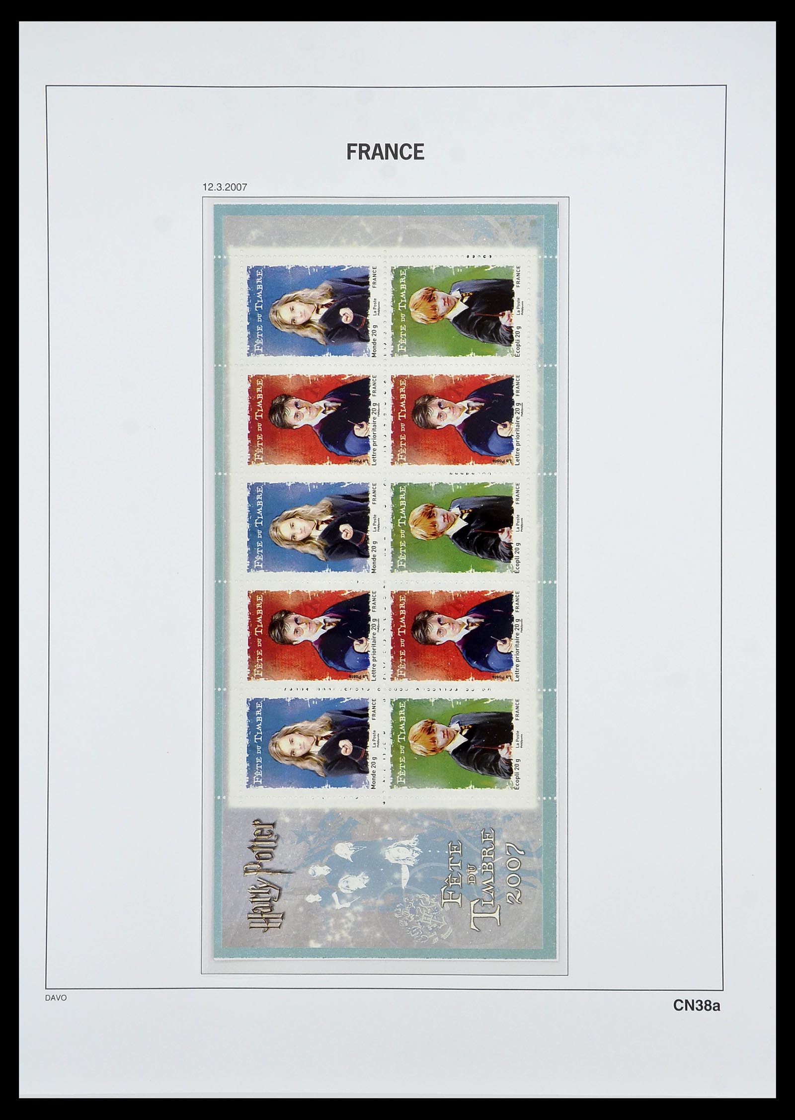 34657 042 - Postzegelverzameling 34657 Frankrijk postzegelboekjes 1952-2011.