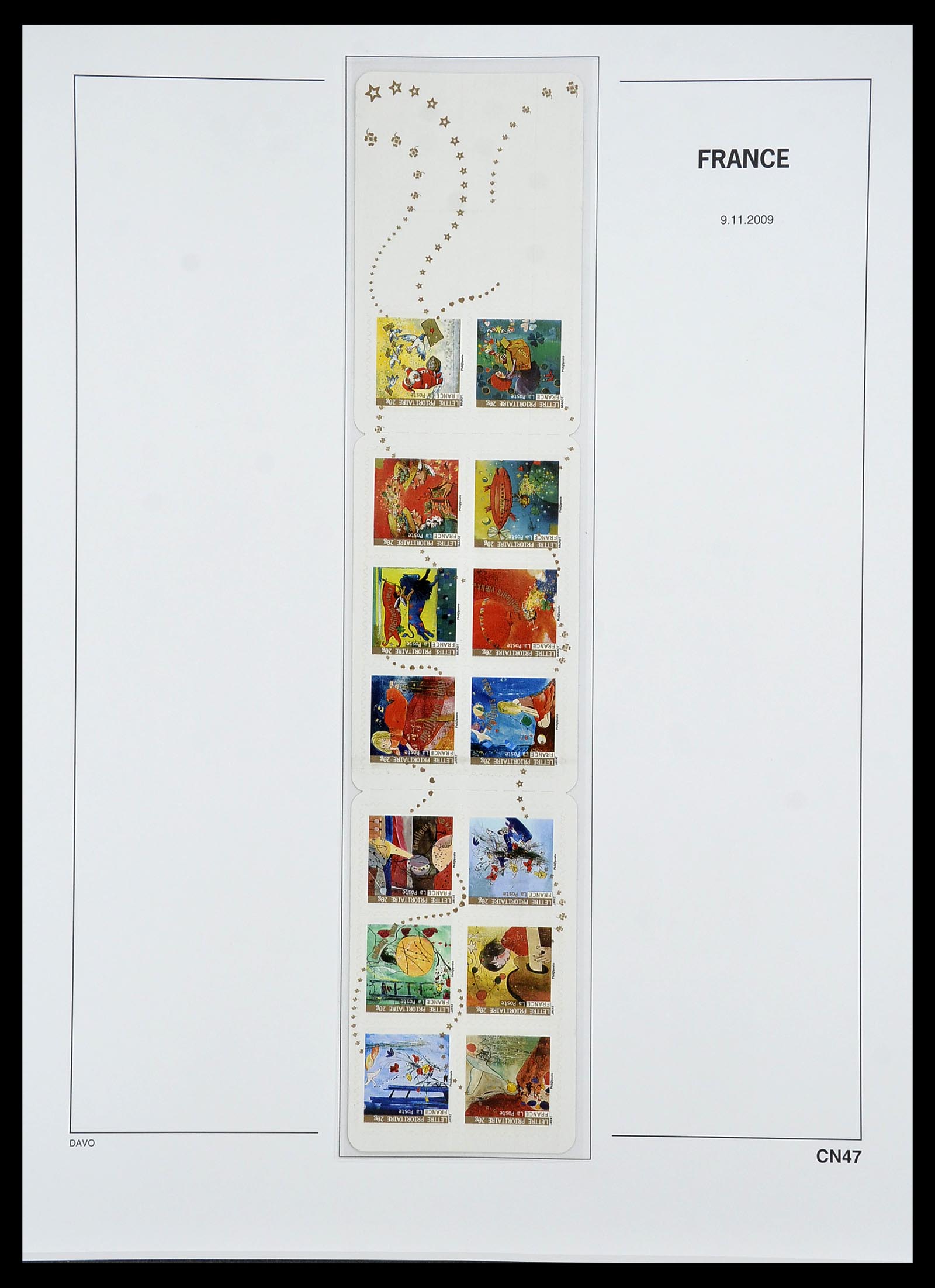 34657 055 - Postzegelverzameling 34657 Frankrijk postzegelboekjes 1952-2011.