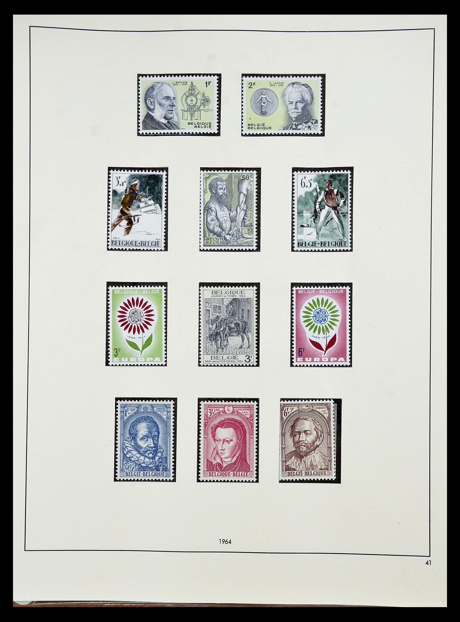 34658 021 - Stamp Collection 34658 Belgium 1963-2005.