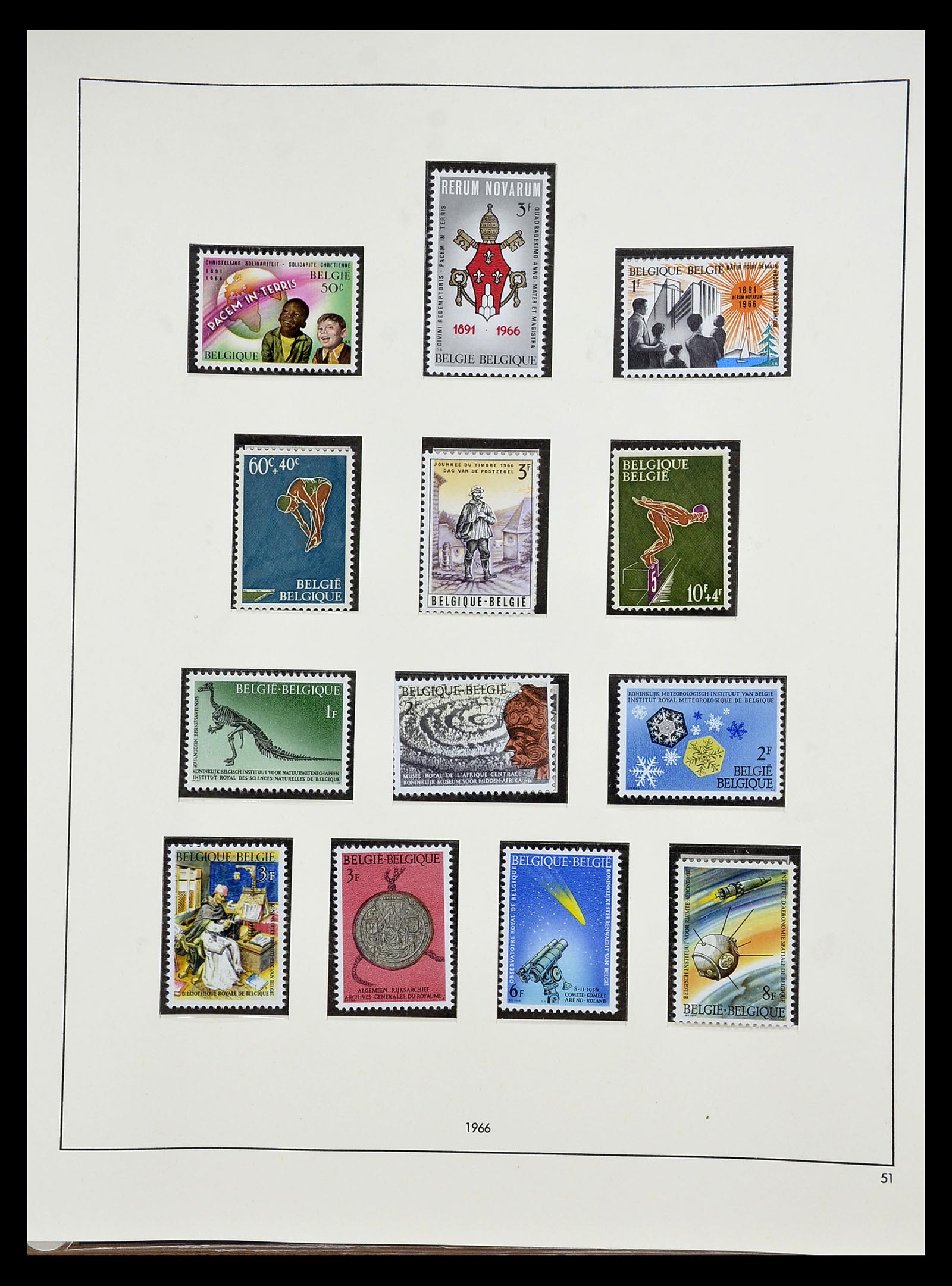 34658 031 - Stamp Collection 34658 Belgium 1963-2005.