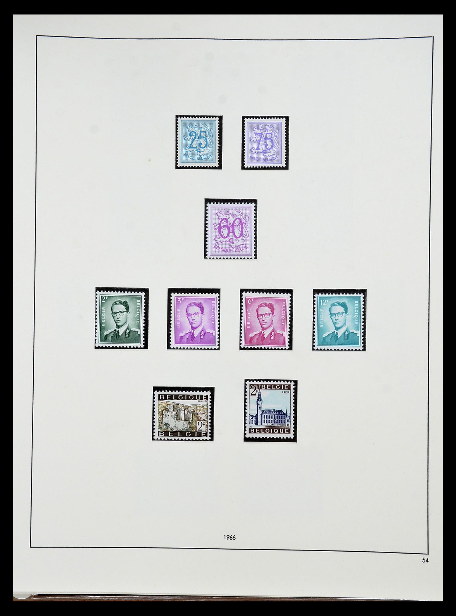 34658 034 - Stamp Collection 34658 Belgium 1963-2005.