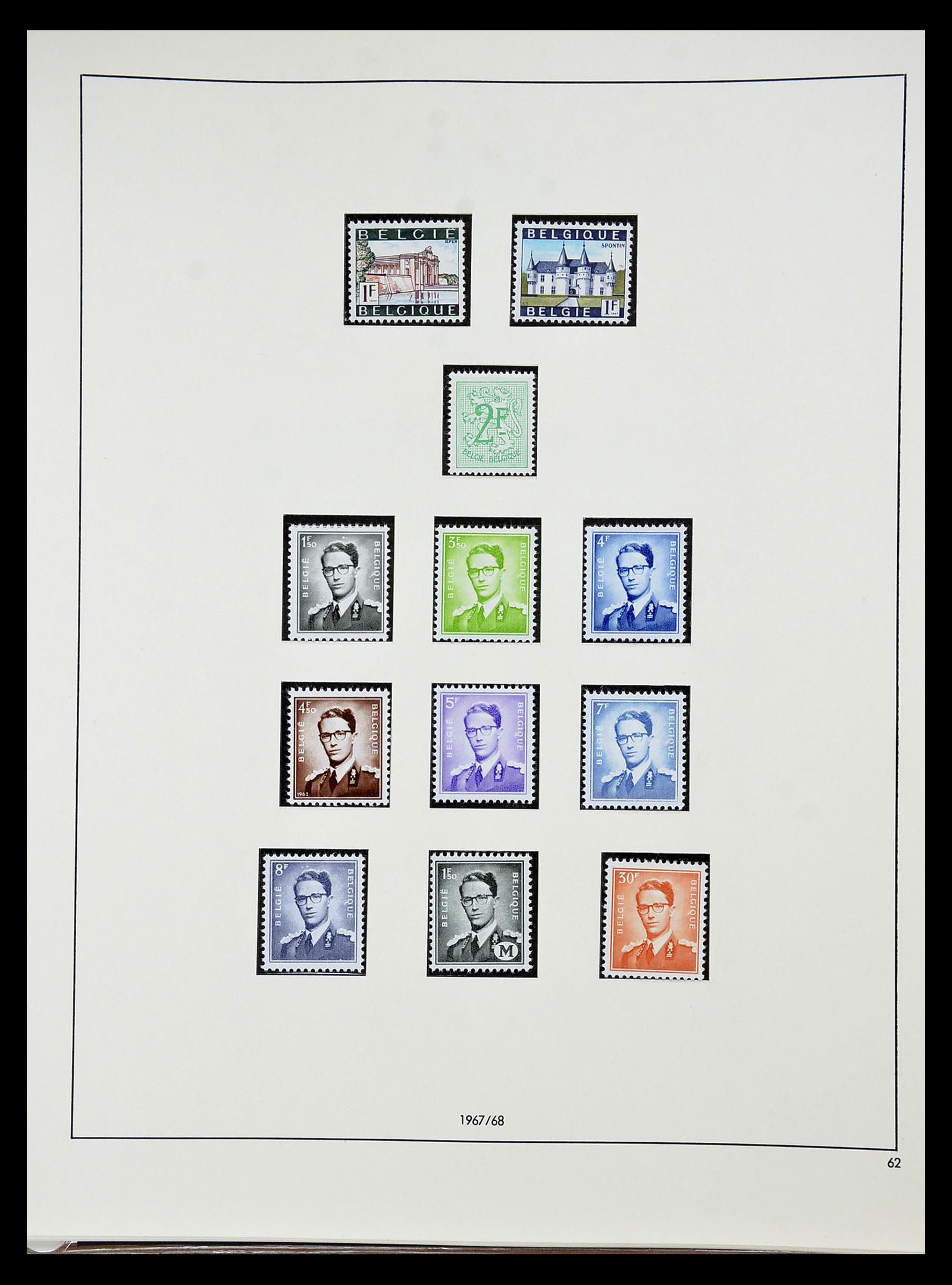 34658 042 - Stamp Collection 34658 Belgium 1963-2005.