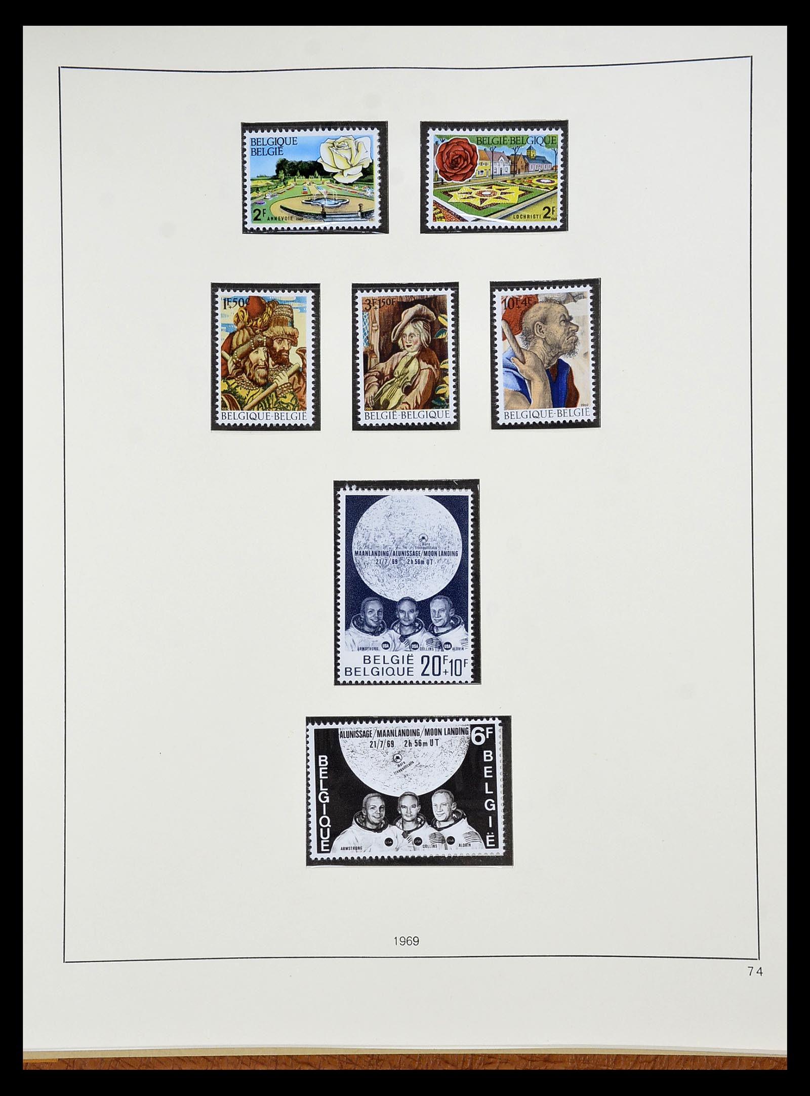 34658 059 - Stamp Collection 34658 Belgium 1963-2005.
