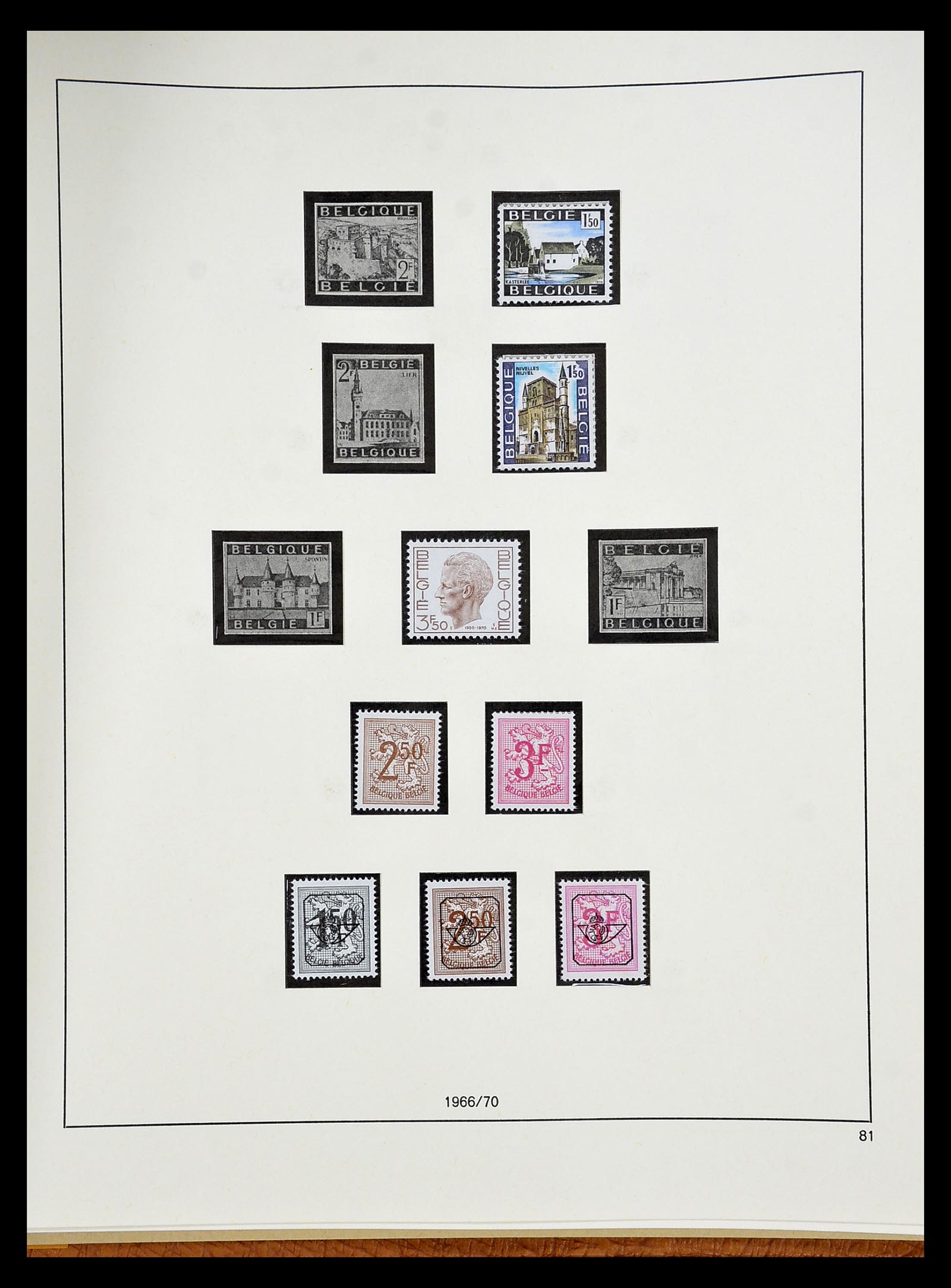 34658 066 - Stamp Collection 34658 Belgium 1963-2005.