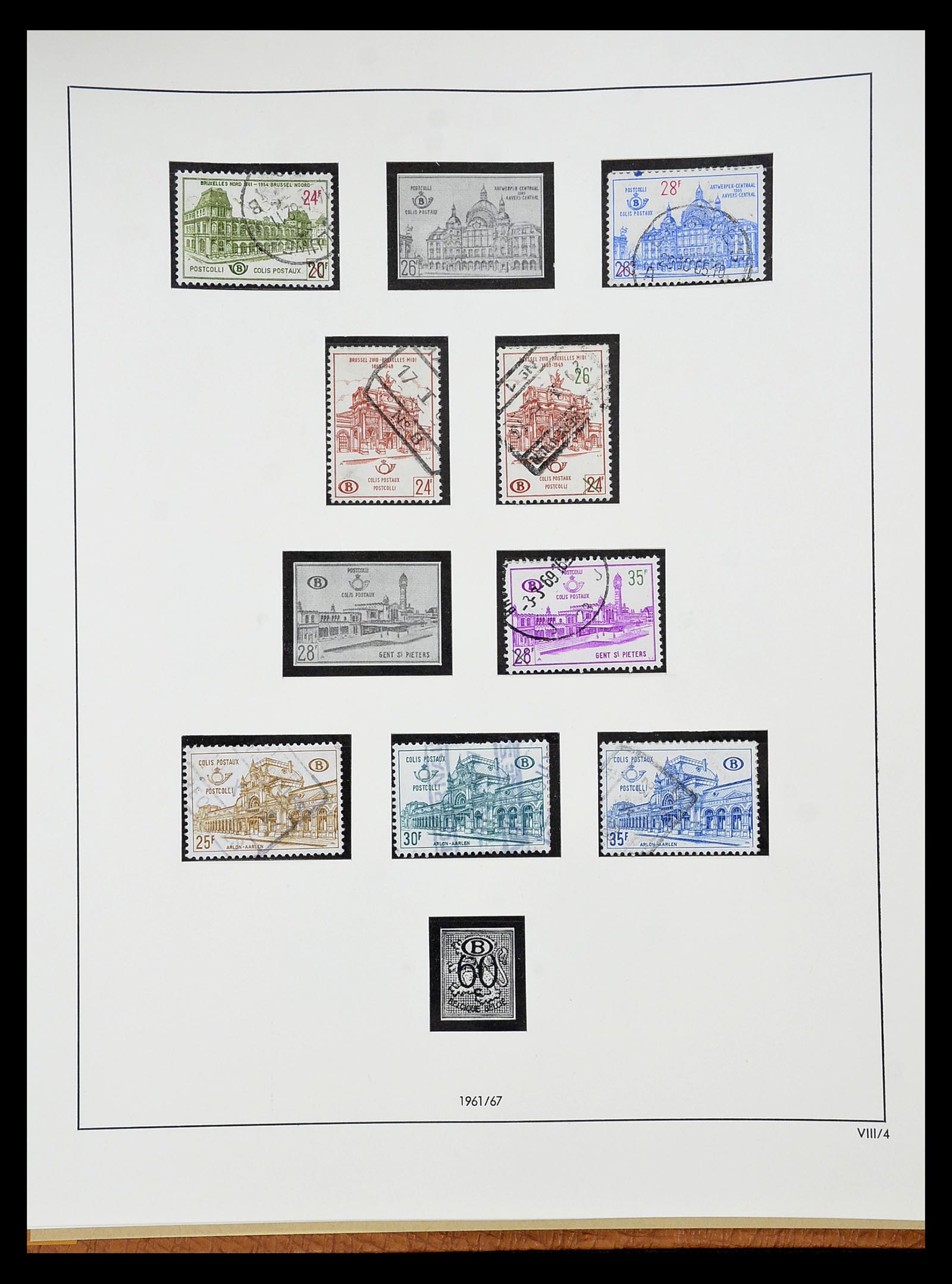 34658 069 - Stamp Collection 34658 Belgium 1963-2005.