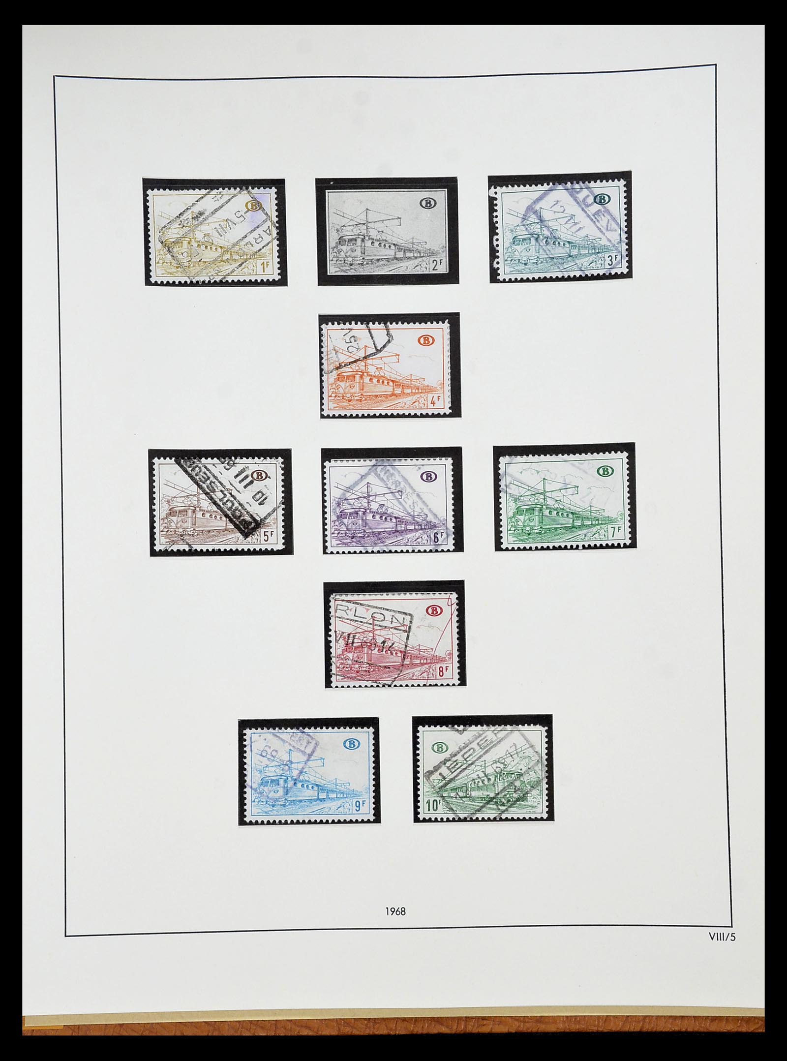 34658 070 - Stamp Collection 34658 Belgium 1963-2005.