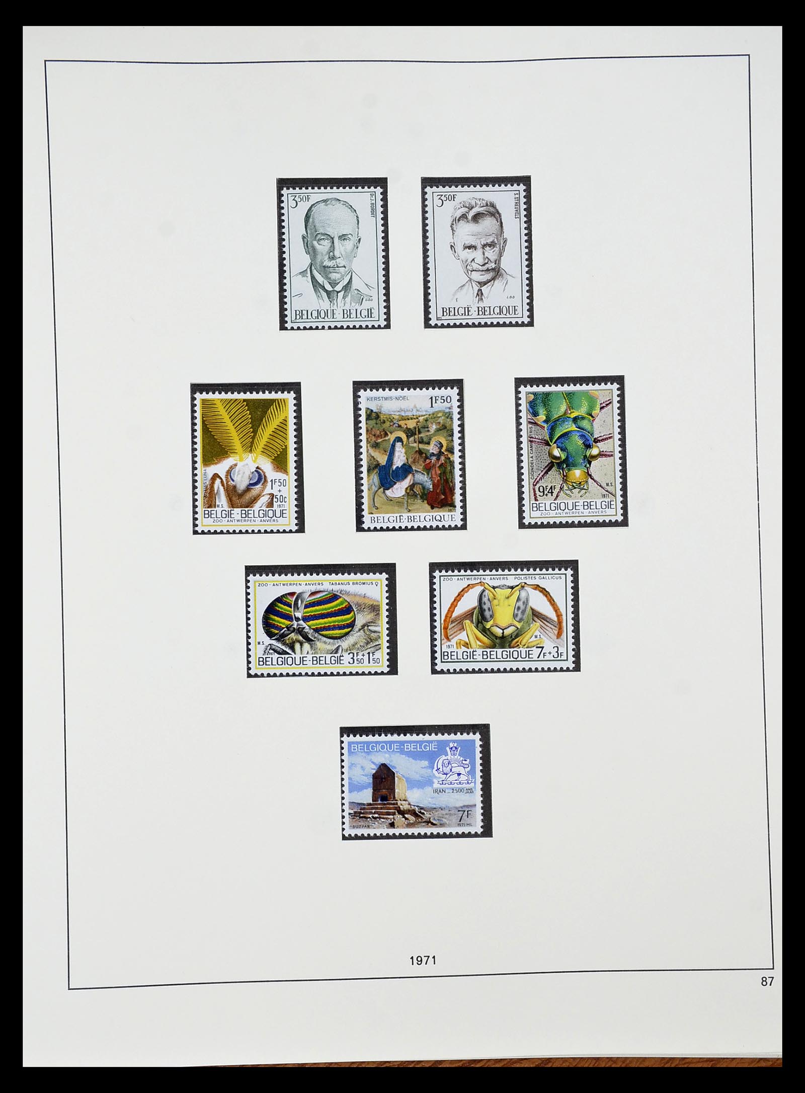 34658 075 - Stamp Collection 34658 Belgium 1963-2005.