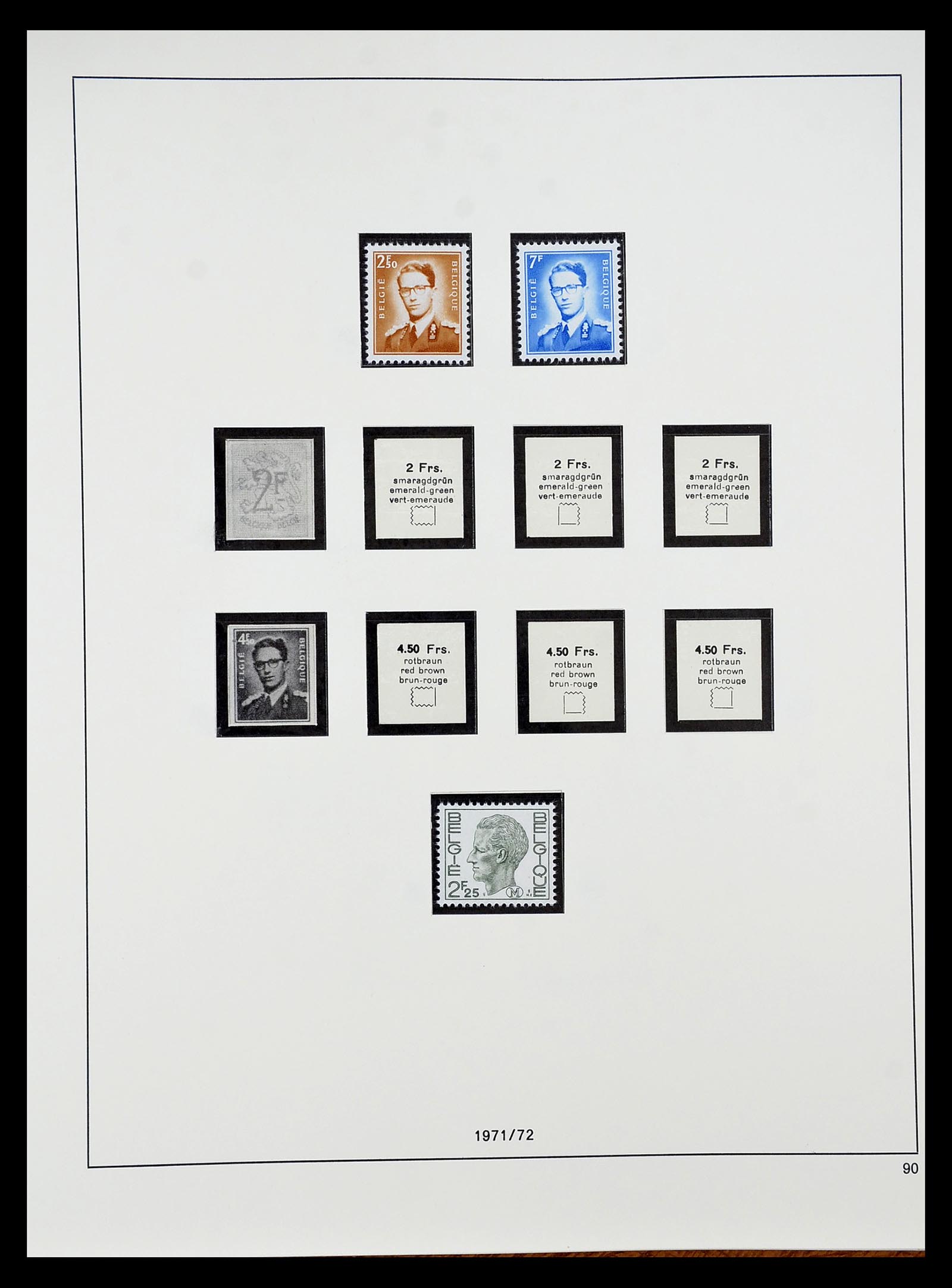 34658 078 - Stamp Collection 34658 Belgium 1963-2005.
