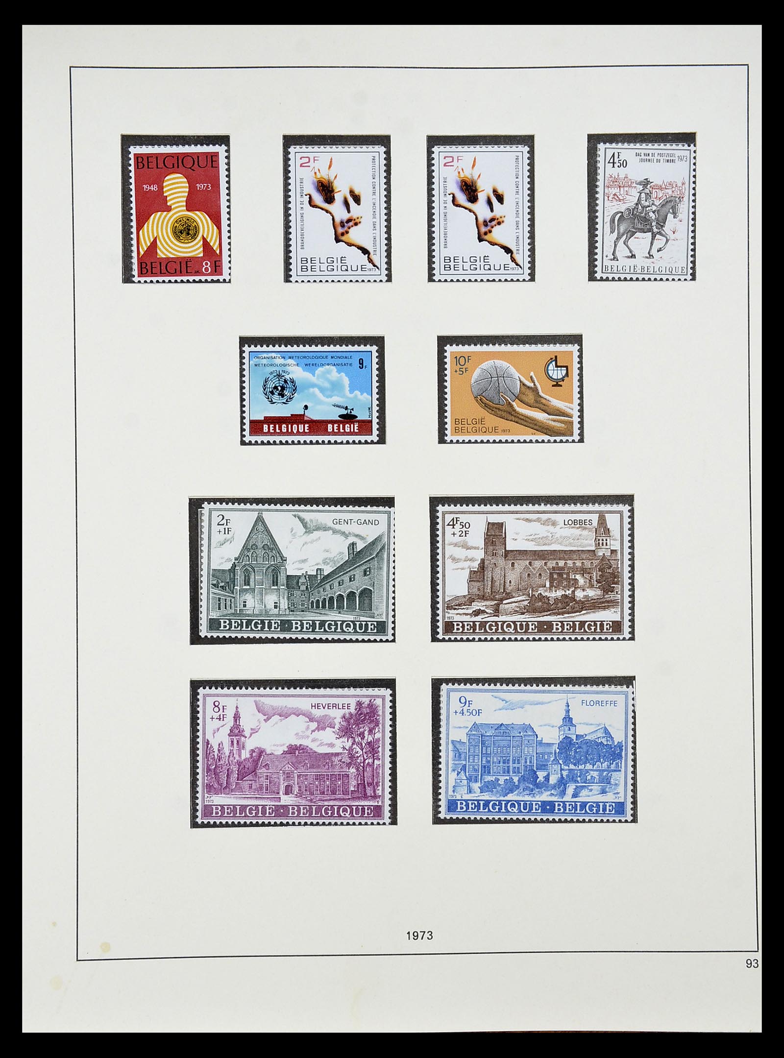 34658 081 - Stamp Collection 34658 Belgium 1963-2005.