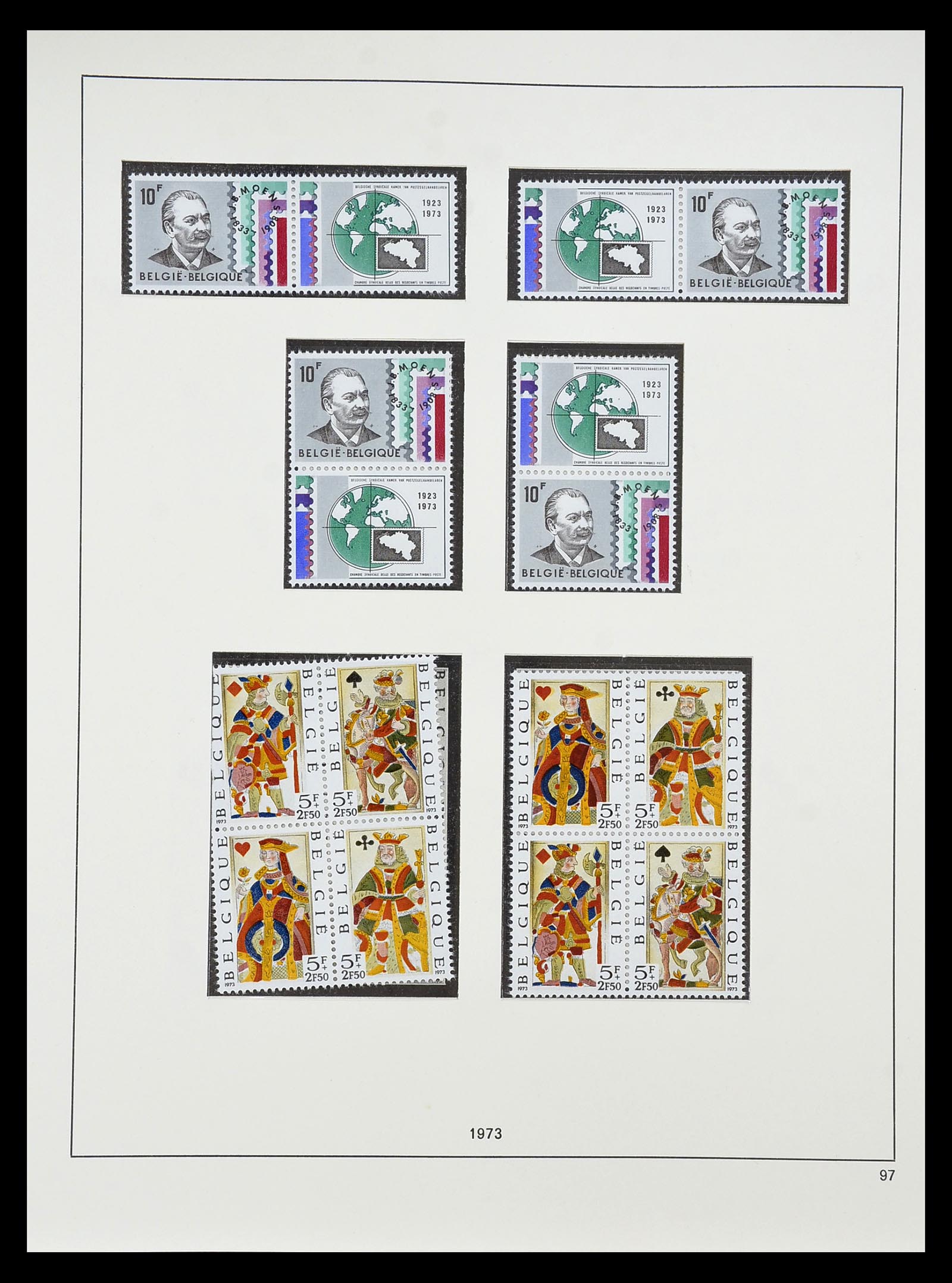 34658 085 - Stamp Collection 34658 Belgium 1963-2005.