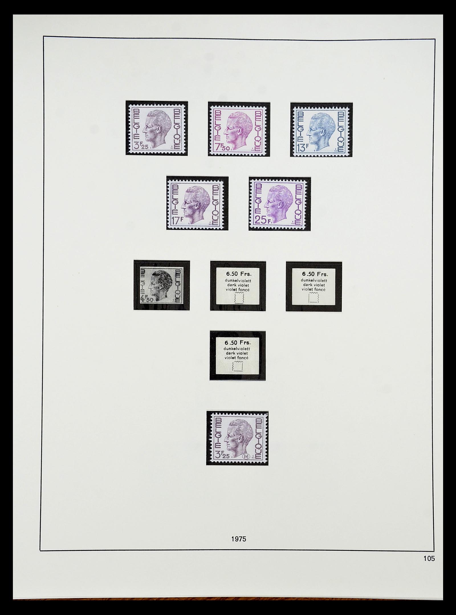 34658 093 - Stamp Collection 34658 Belgium 1963-2005.