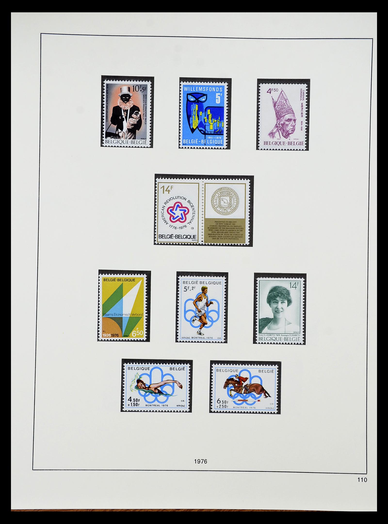 34658 098 - Stamp Collection 34658 Belgium 1963-2005.