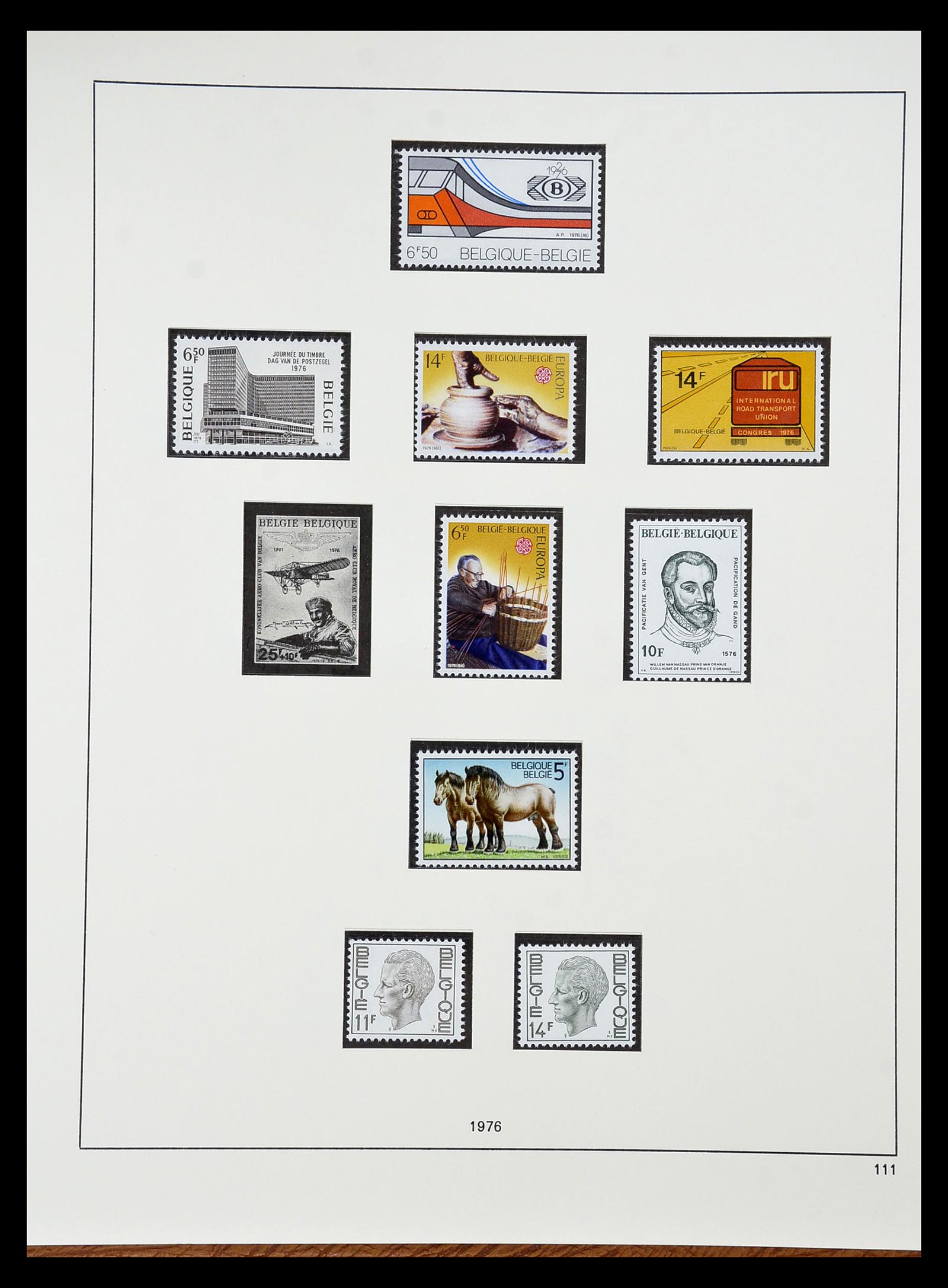 34658 099 - Stamp Collection 34658 Belgium 1963-2005.