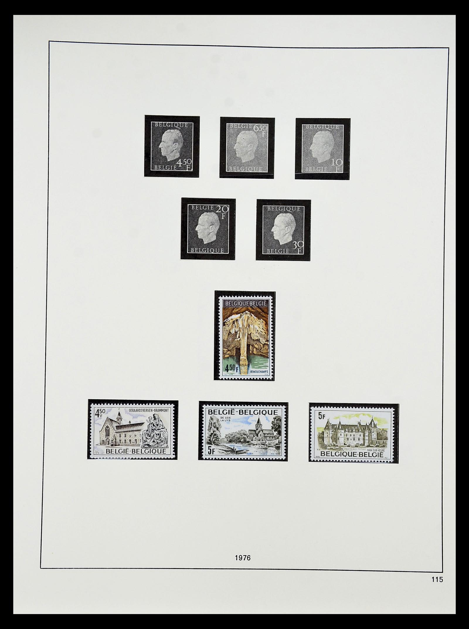 34658 103 - Stamp Collection 34658 Belgium 1963-2005.