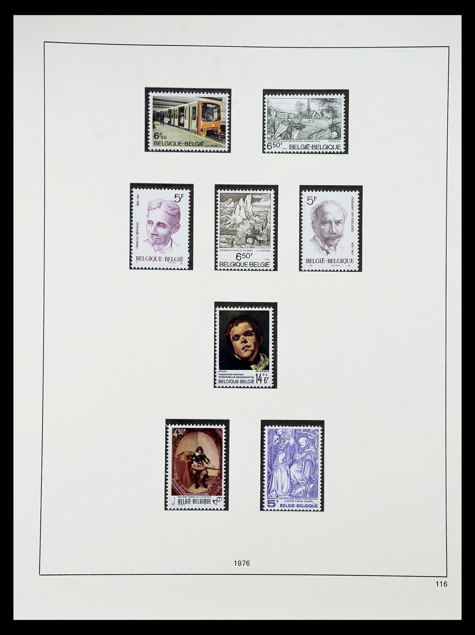 34658 104 - Stamp Collection 34658 Belgium 1963-2005.