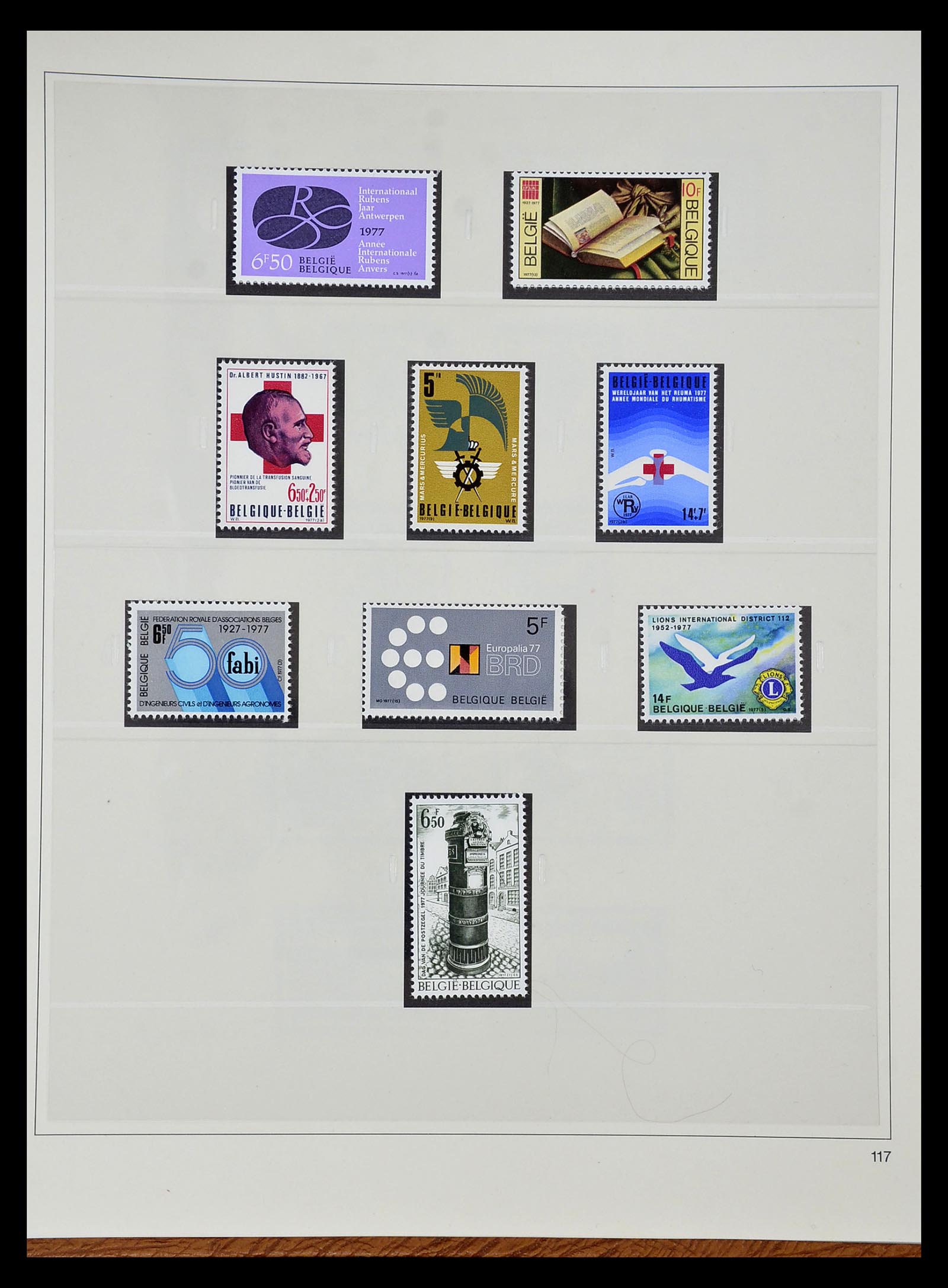 34658 105 - Stamp Collection 34658 Belgium 1963-2005.