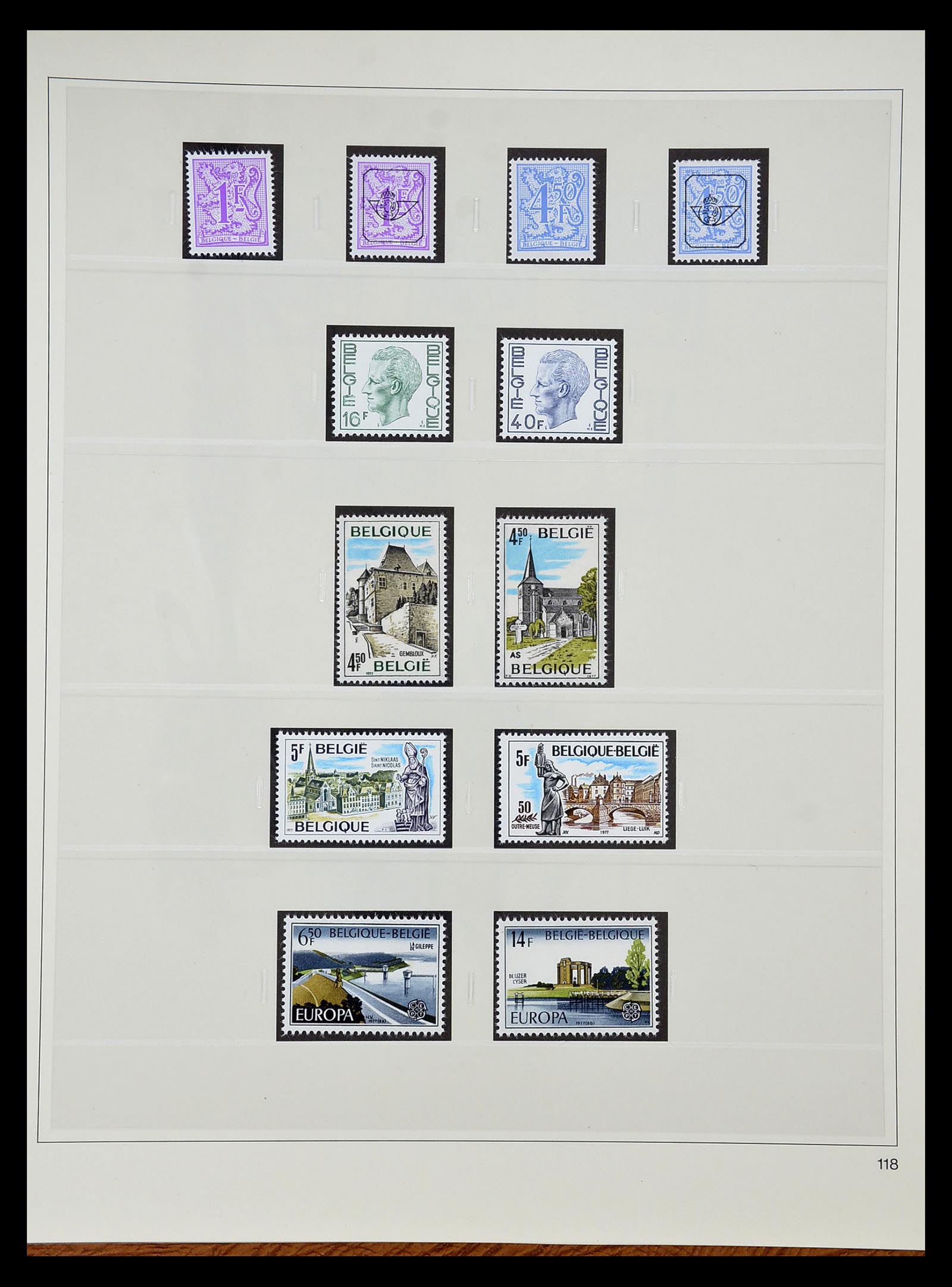 34658 106 - Stamp Collection 34658 Belgium 1963-2005.