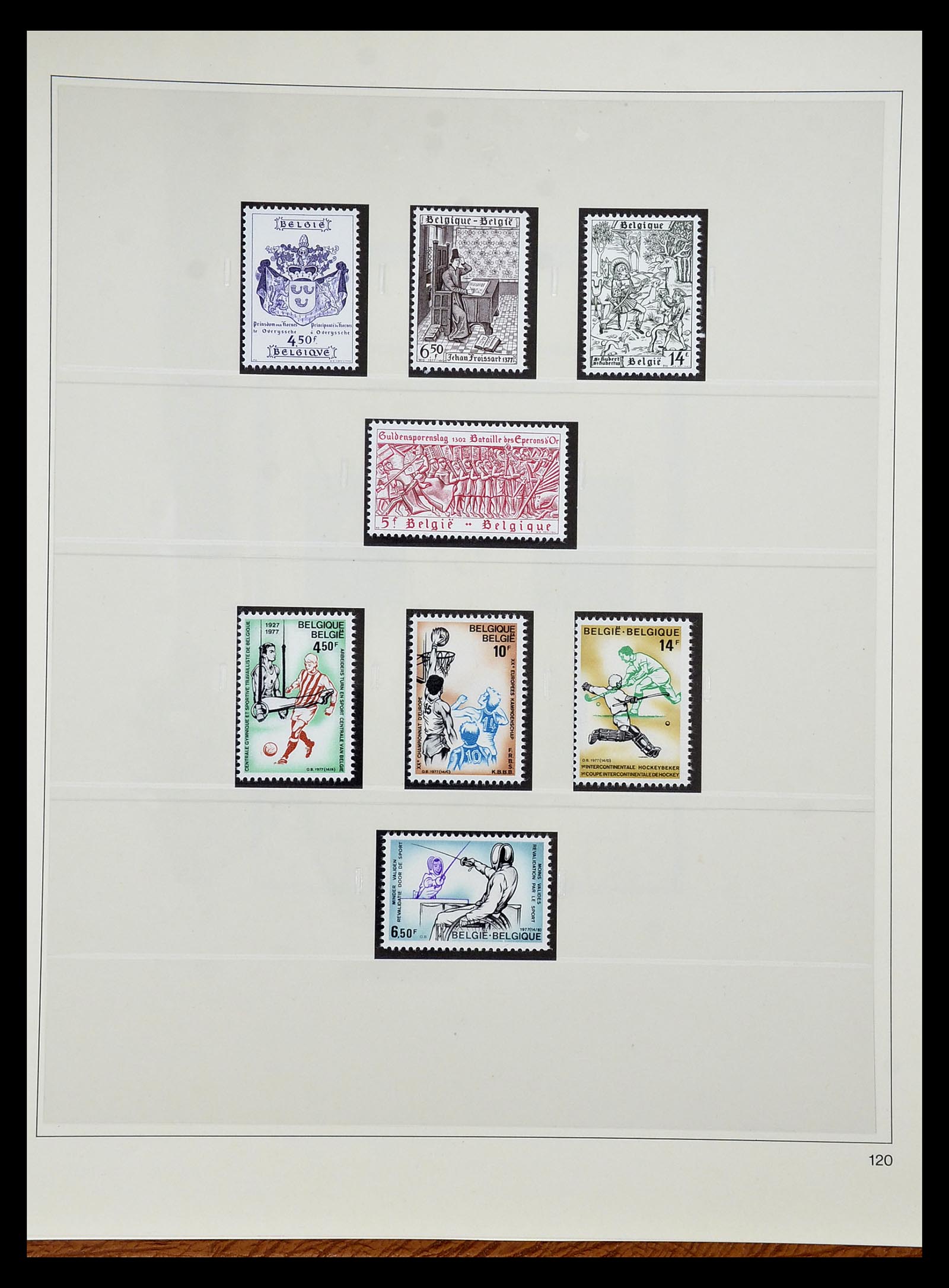 34658 108 - Stamp Collection 34658 Belgium 1963-2005.