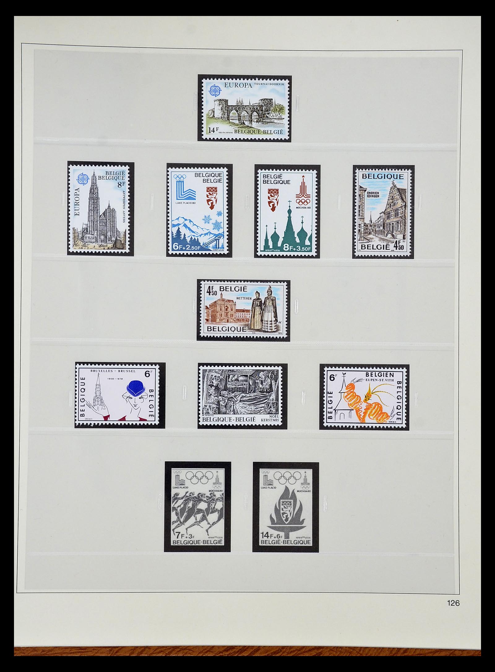 34658 114 - Stamp Collection 34658 Belgium 1963-2005.