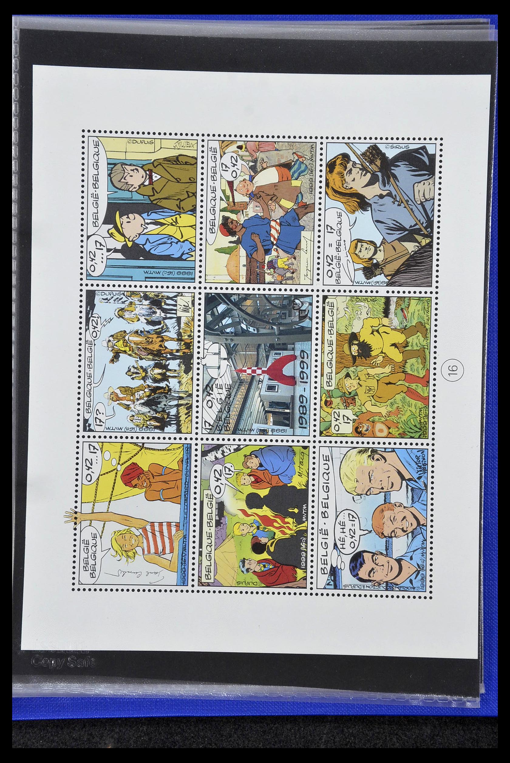34658 765 - Stamp Collection 34658 Belgium 1963-2005.