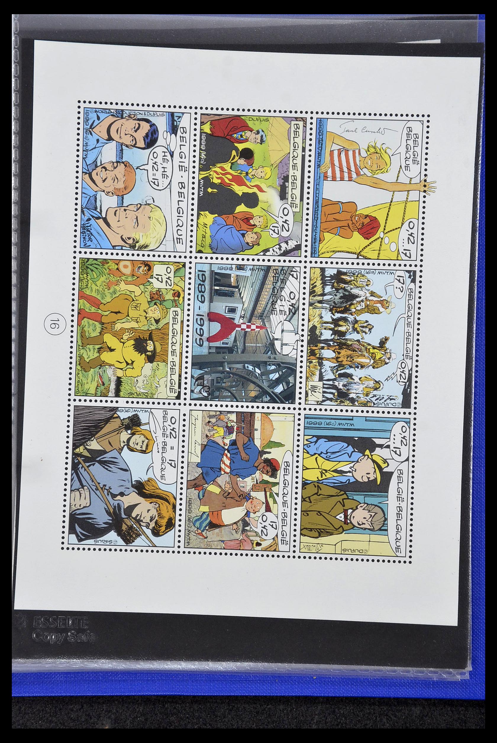 34658 768 - Stamp Collection 34658 Belgium 1963-2005.