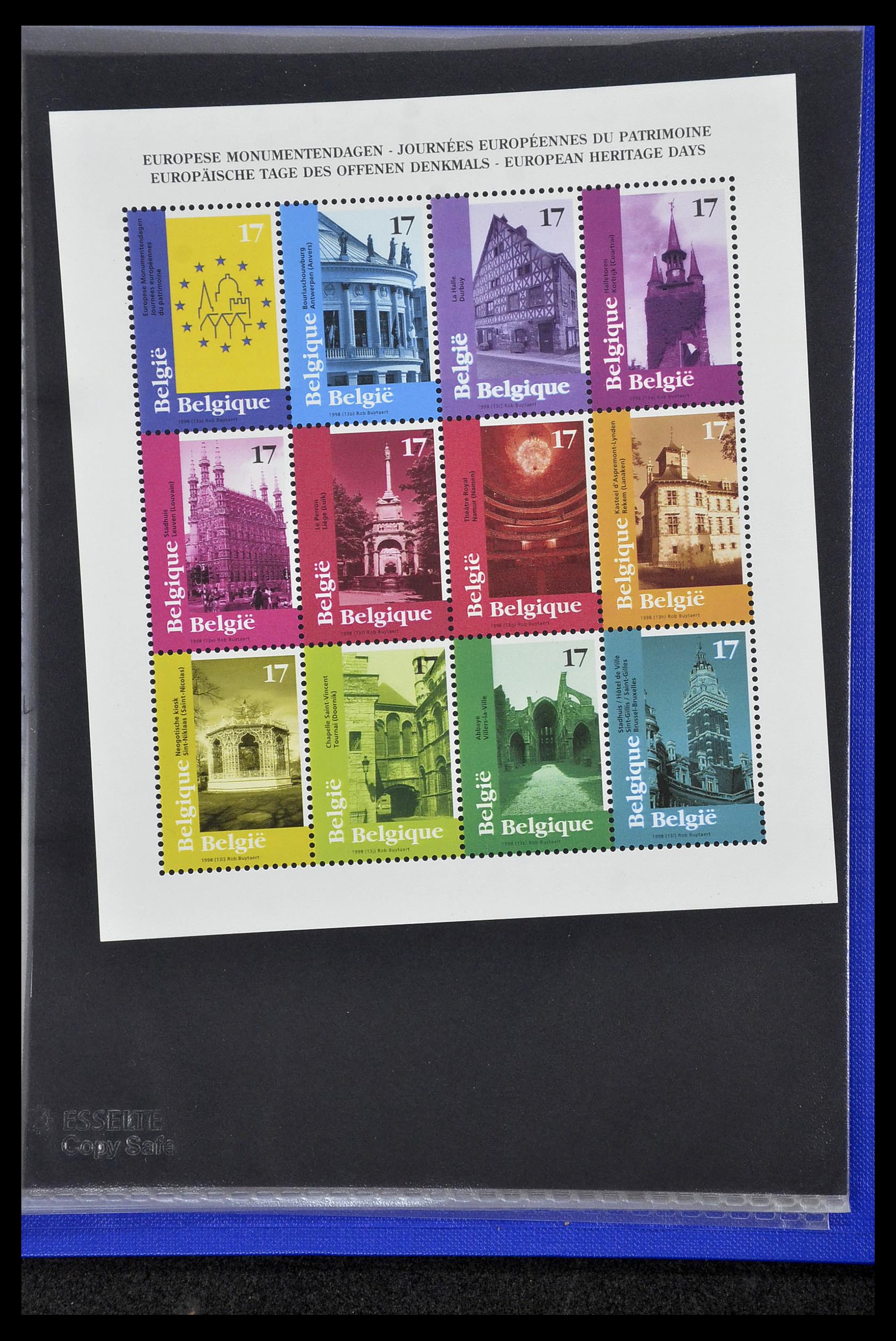 34658 769 - Stamp Collection 34658 Belgium 1963-2005.