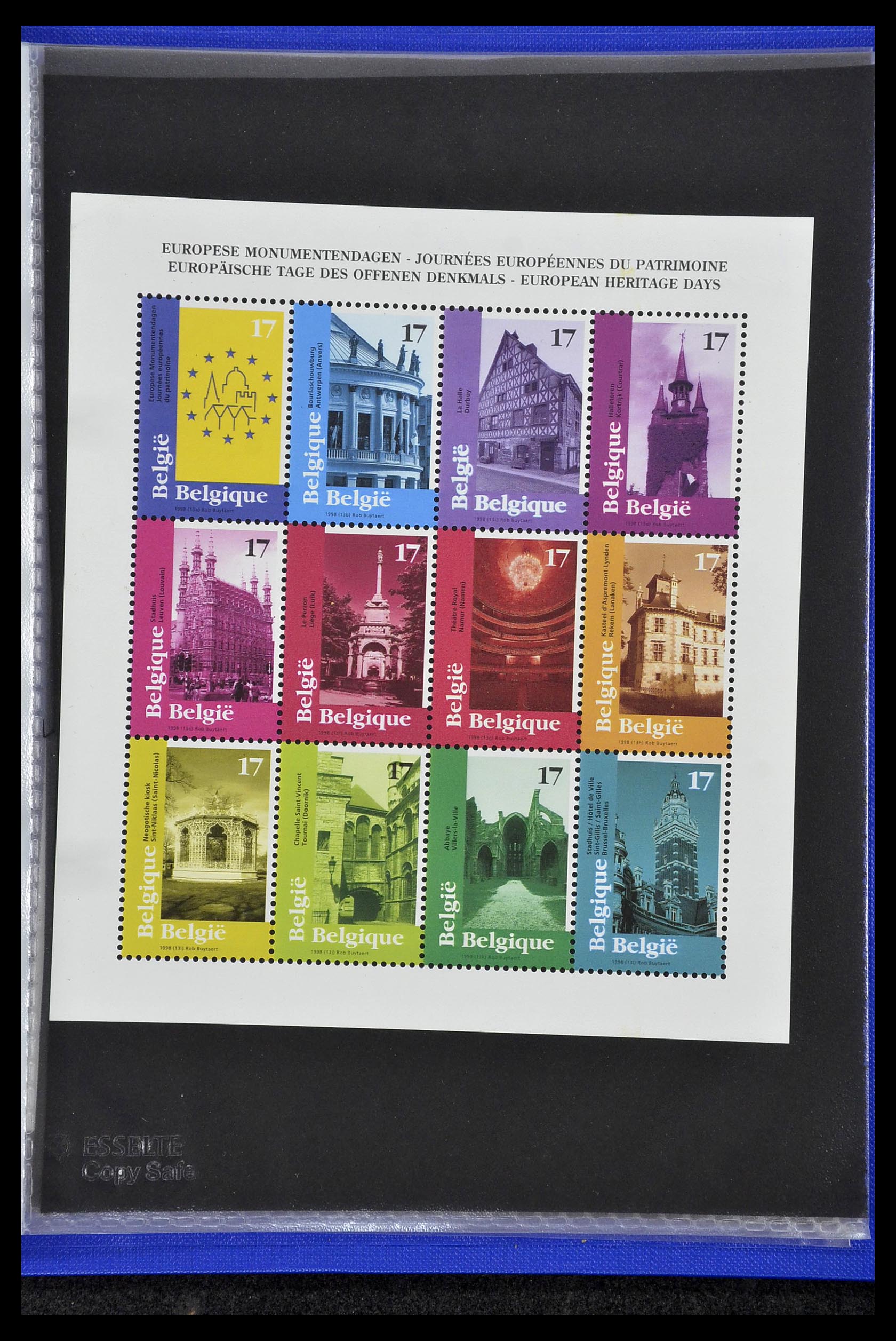 34658 772 - Stamp Collection 34658 Belgium 1963-2005.