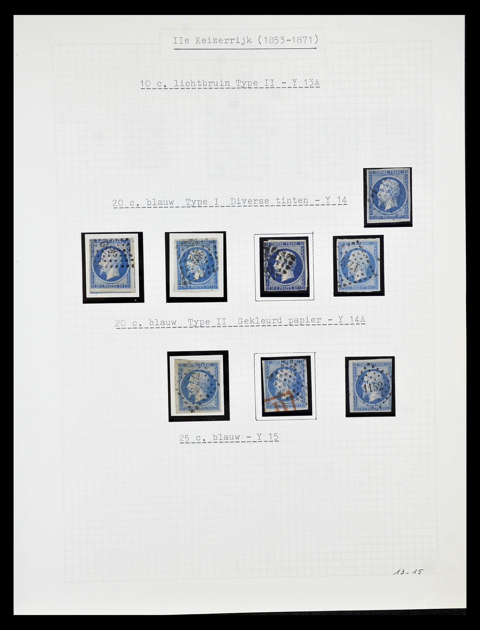 34659 0003 - Stamp Collection 34659 France 1849-1972.